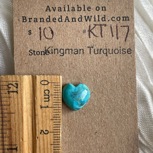 Kingman Turquoise Cabochon - KT117 DEE8757A-E465-43A6-B553-F85CD7D09674 Brandedandwild.com