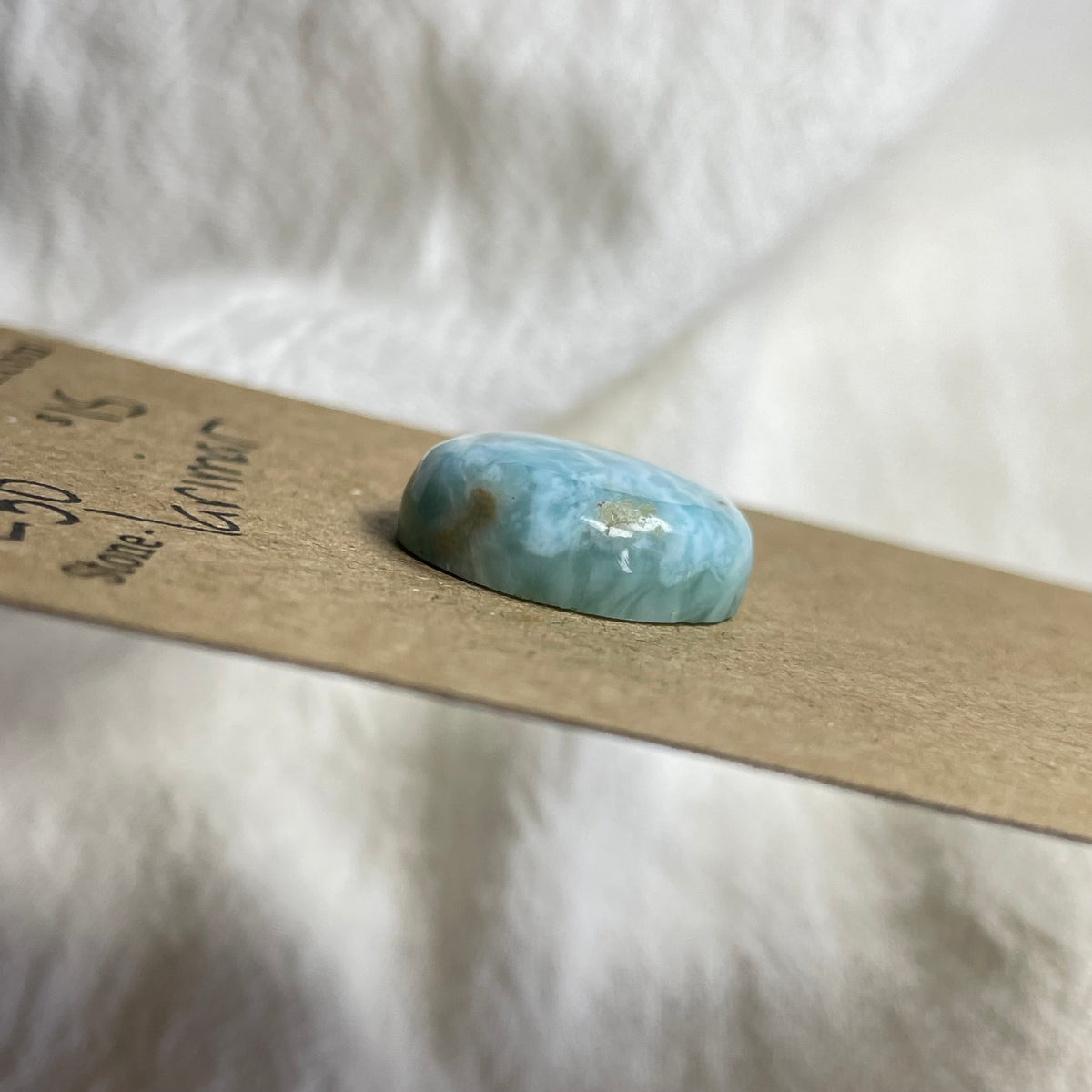 Larimar Cabochon - L50 DEFEB093-AD88-4A70-B956-1C71D1206500 Brandedandwild.com