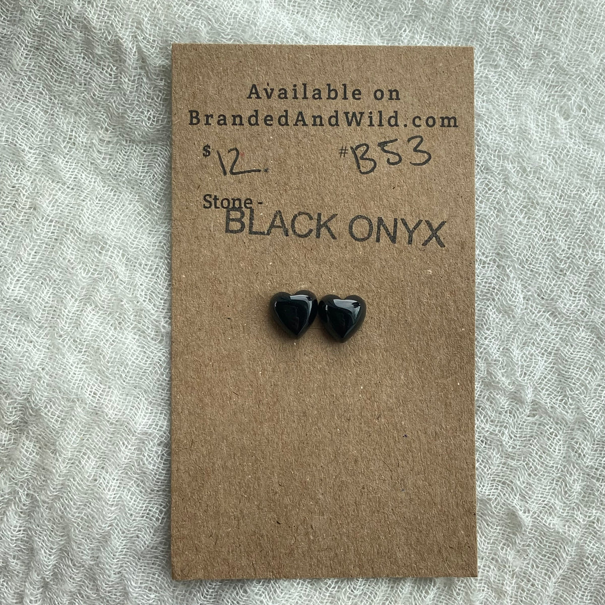Black Onyx - Cabochon - B53