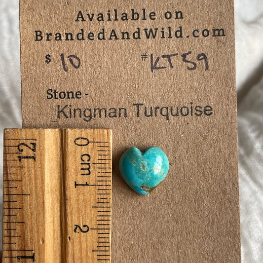 Kingman Turquoise Cabochon - KT59 DF6C1C3C-007B-4F2E-83E7-0ED0E009BB8F Brandedandwild.com