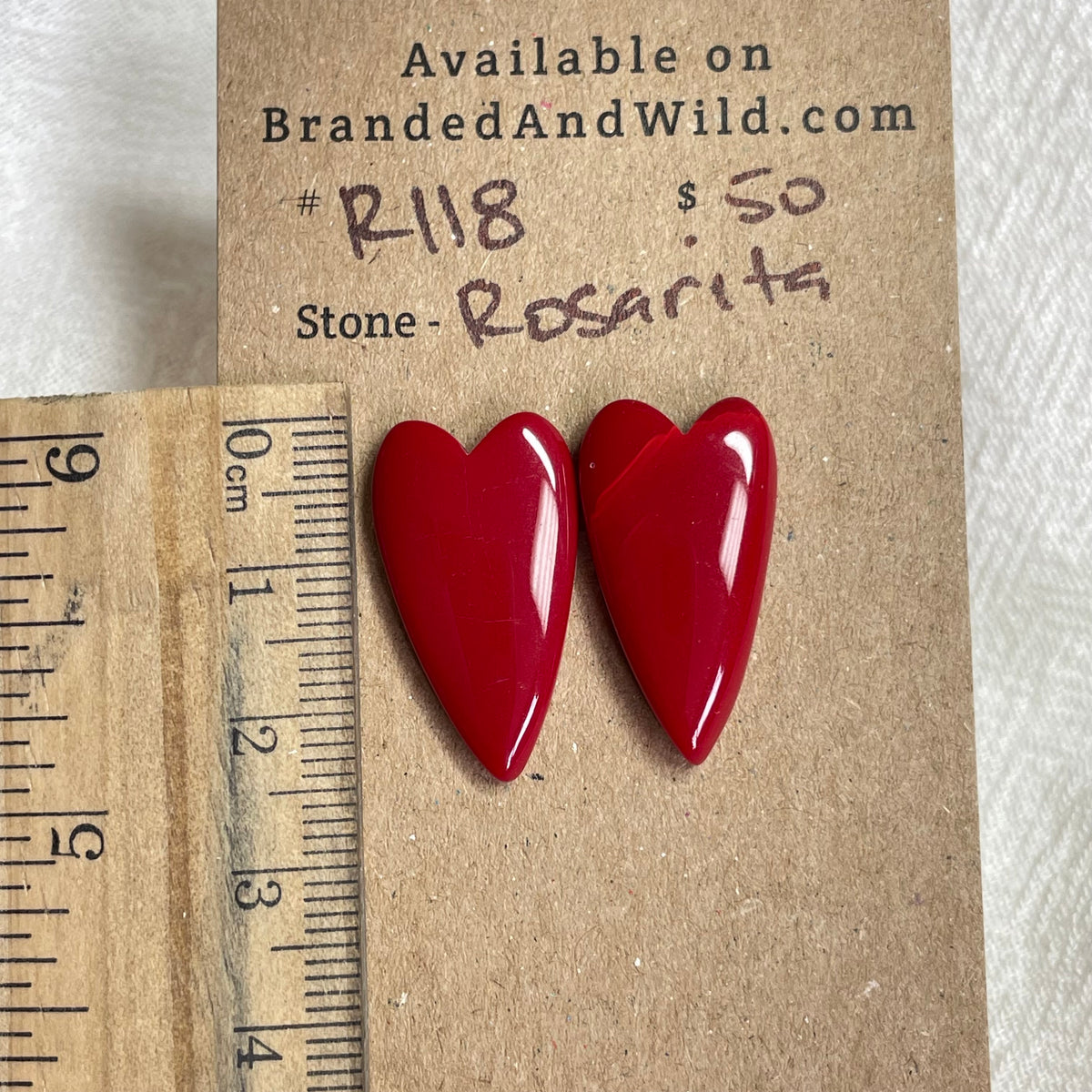 Rosarita - Cabochon - R118 DF7DF244-307C-44DC-A289-B2192729665A Brandedandwild.com