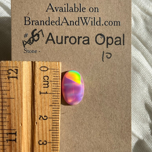 Aurora Opal Cabochon - A057 DF8A5E1C-7DD1-4161-A95D-E2907C30A6E8 Brandedandwild.com