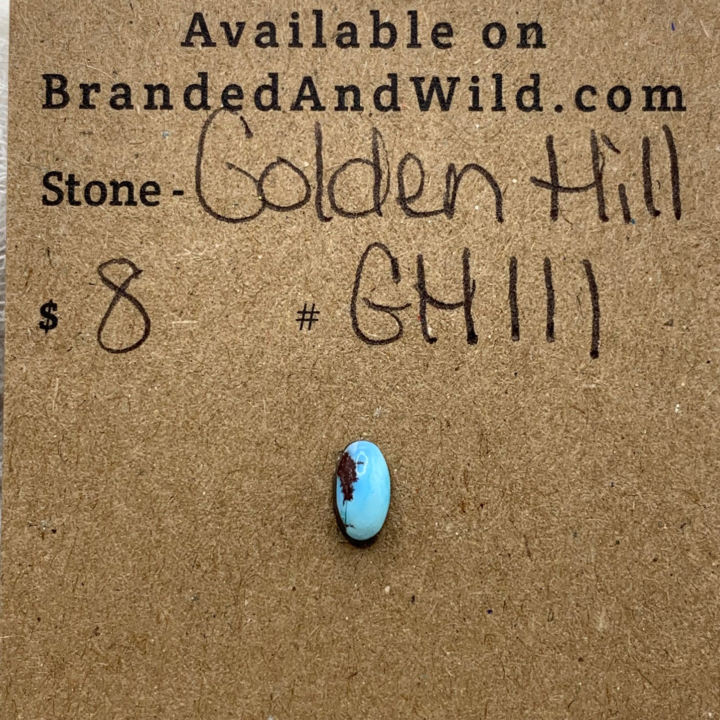 Golden Hill Turquoise Cabochon - GH111