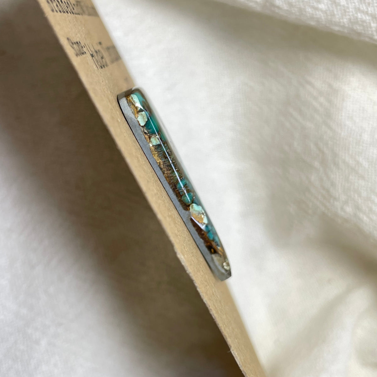 Hubei Turquoise Cabochon - H187 DFABAD4E-3D8E-44A3-95EF-A3A9739343E4 Brandedandwild.com