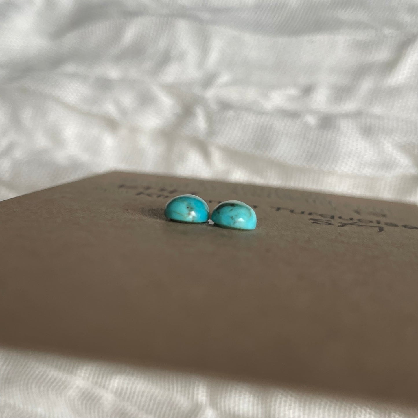 Kingman Turquoise Cabochon - KT47 DFCB0298-76D0-409C-A45F-C41BC87BB396 Brandedandwild.com