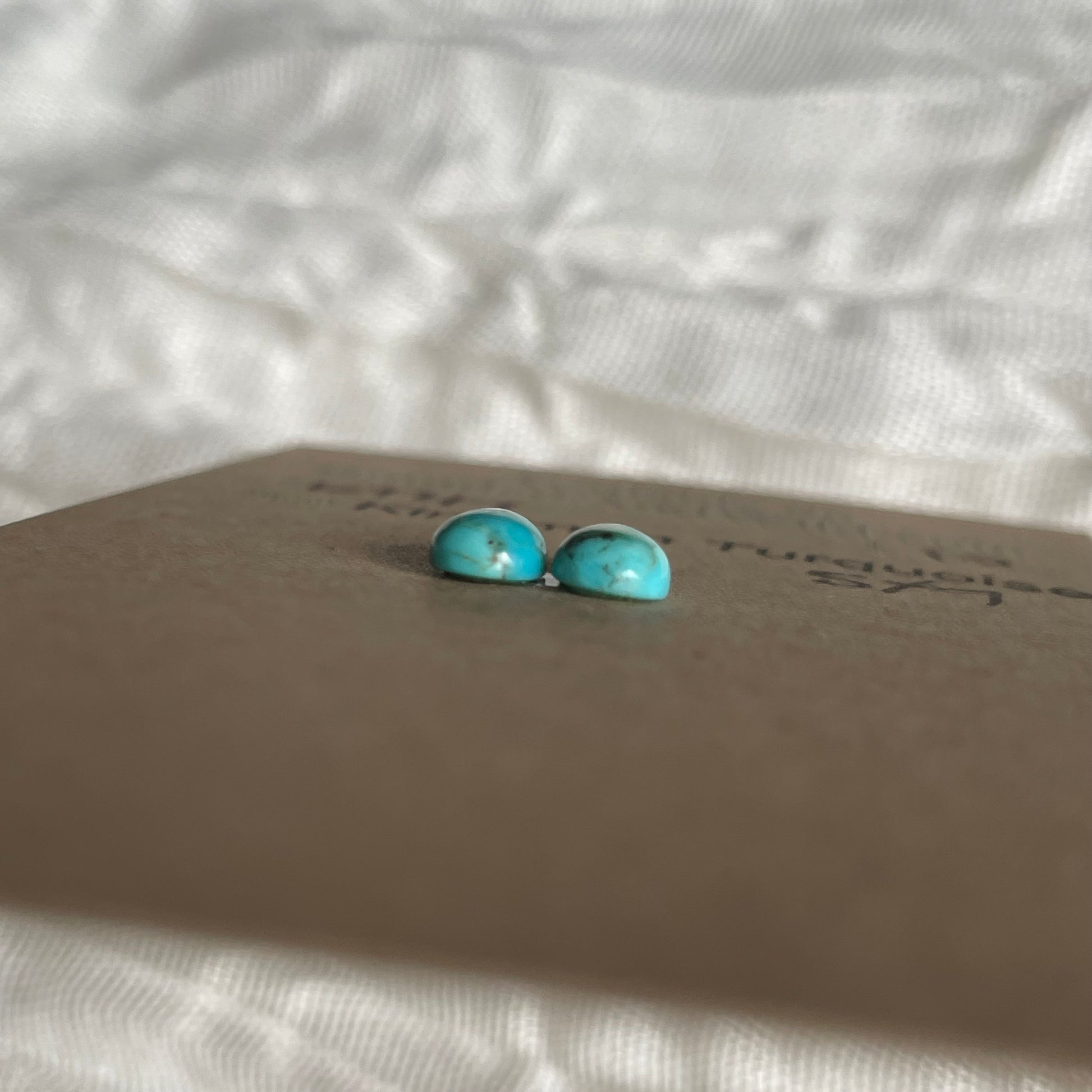 Kingman Turquoise Cabochon - KT47 DFCB0298-76D0-409C-A45F-C41BC87BB396 Brandedandwild.com