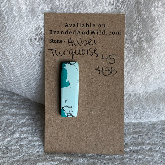 Hubei Turquoise Cabochon - H36