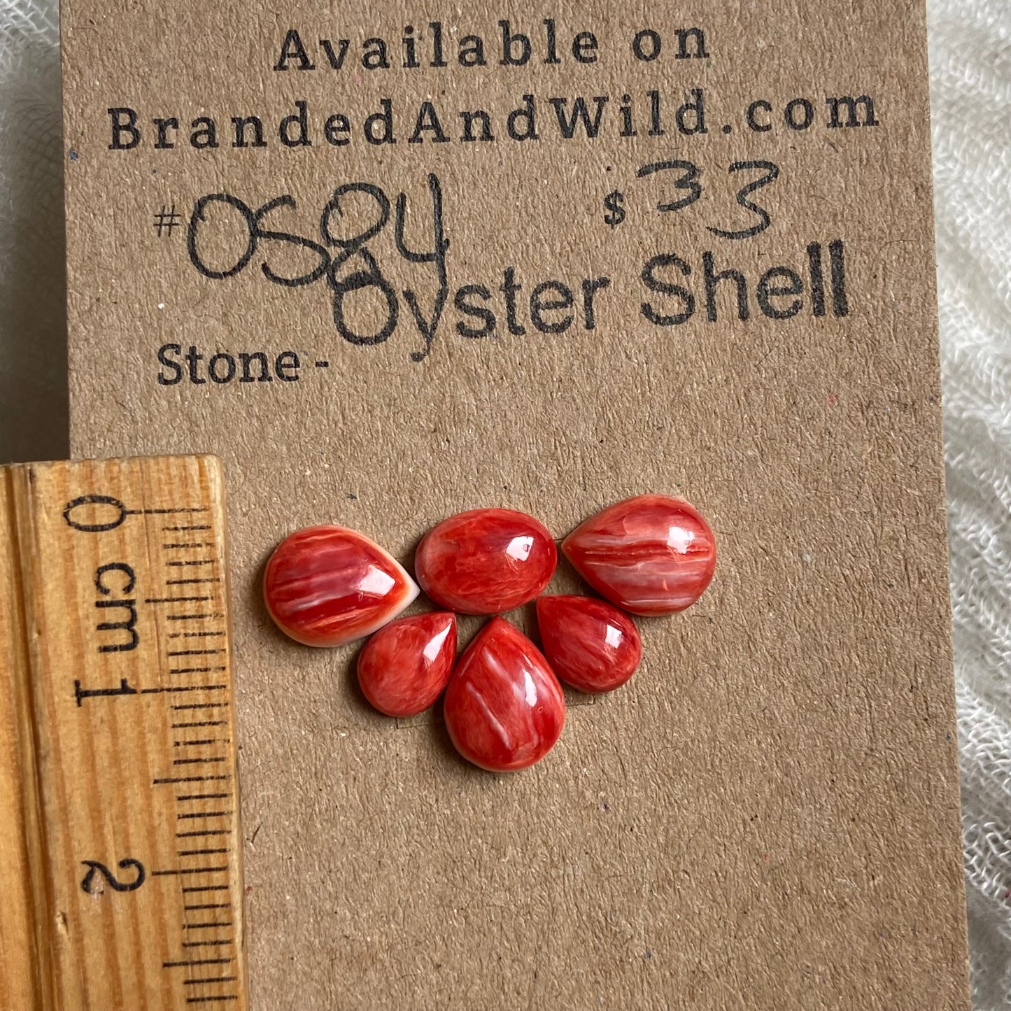 Oyster Shell Cabochon - OS84