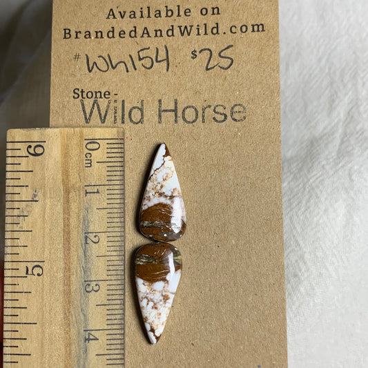 Wild Horse Cabochon - WH154 E00F28D8-4F6F-4FE9-9BAF-E8A1A6948B21 Brandedandwild.com