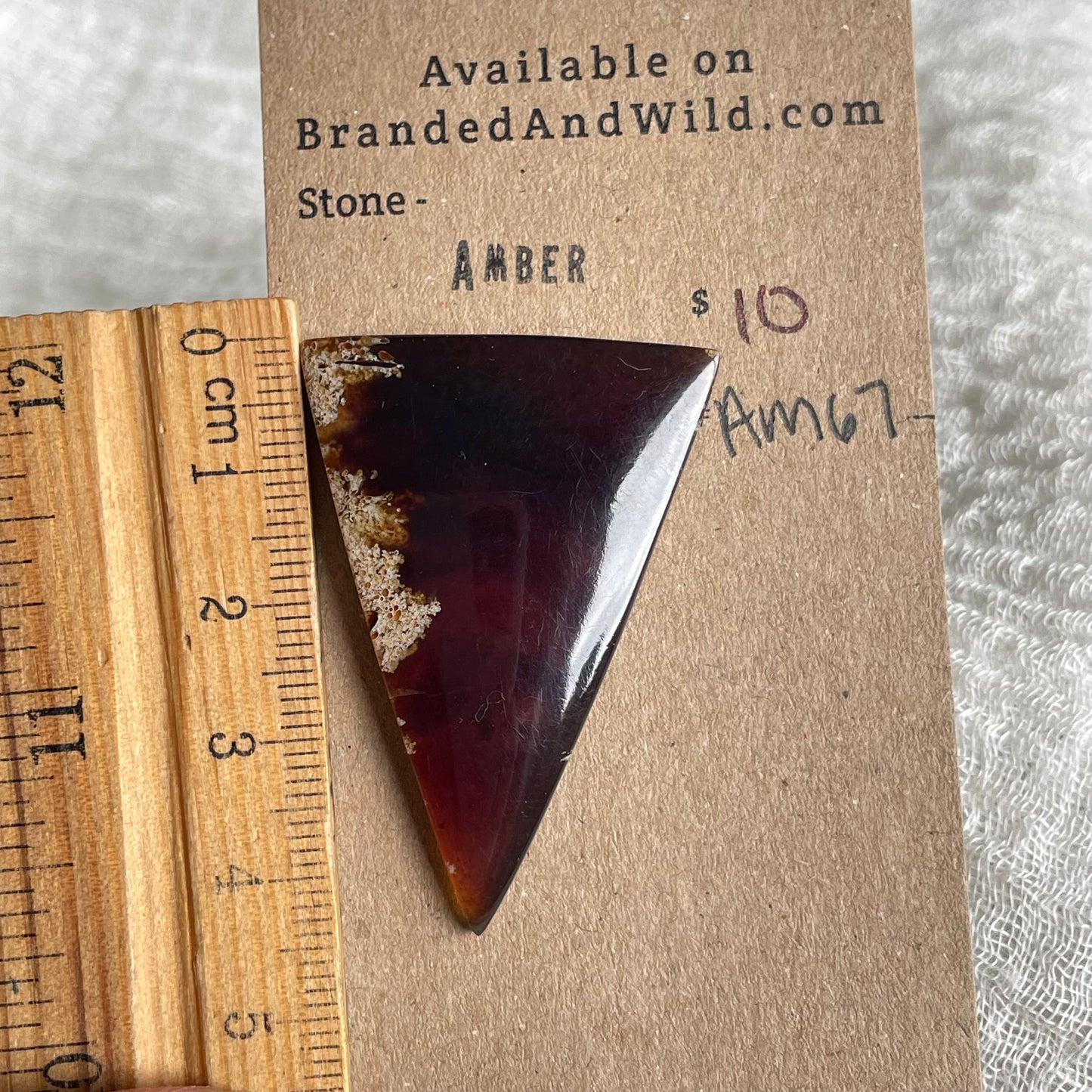 Amber Cabochon AM67 E02128C8-8A31-448A-8584-D18E02356457 Brandedandwild.com