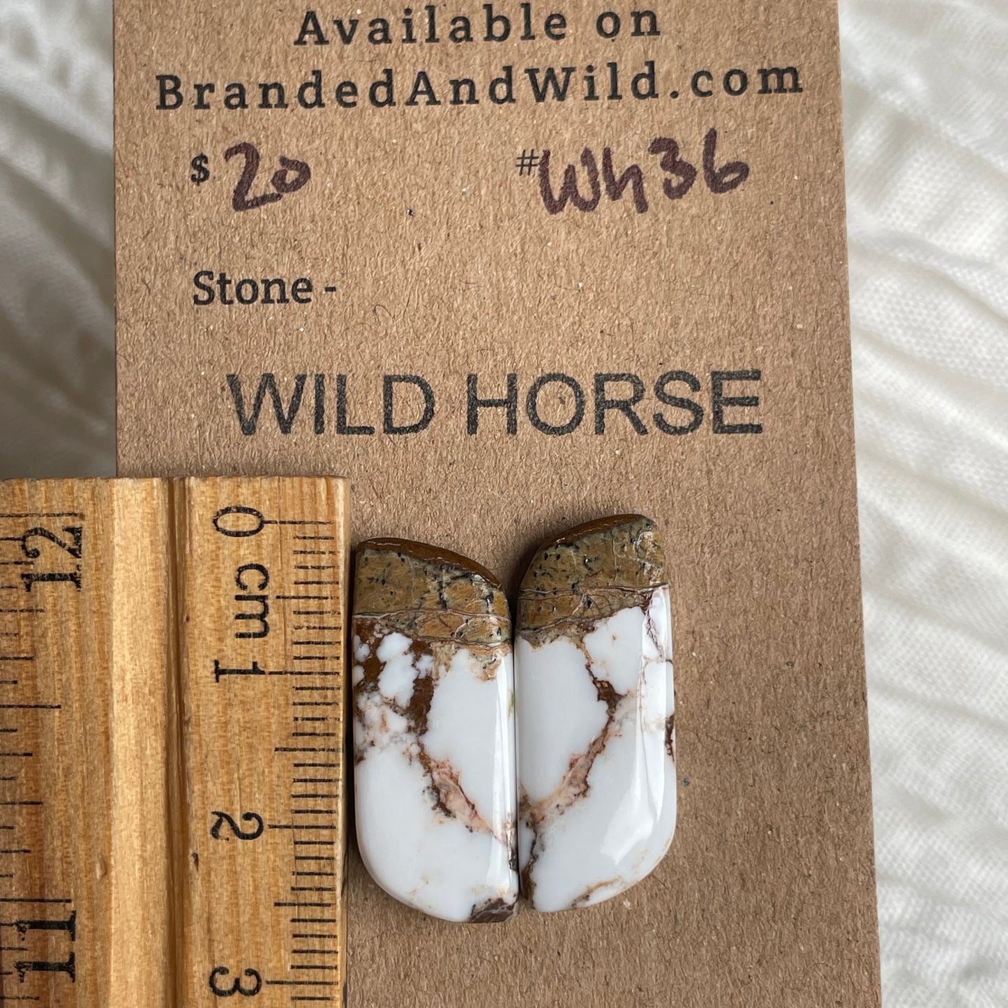 Wild Horse Cabochon - WH36 E06B7D1F-8A82-46E4-AC5B-32CA86107564 Brandedandwild.com