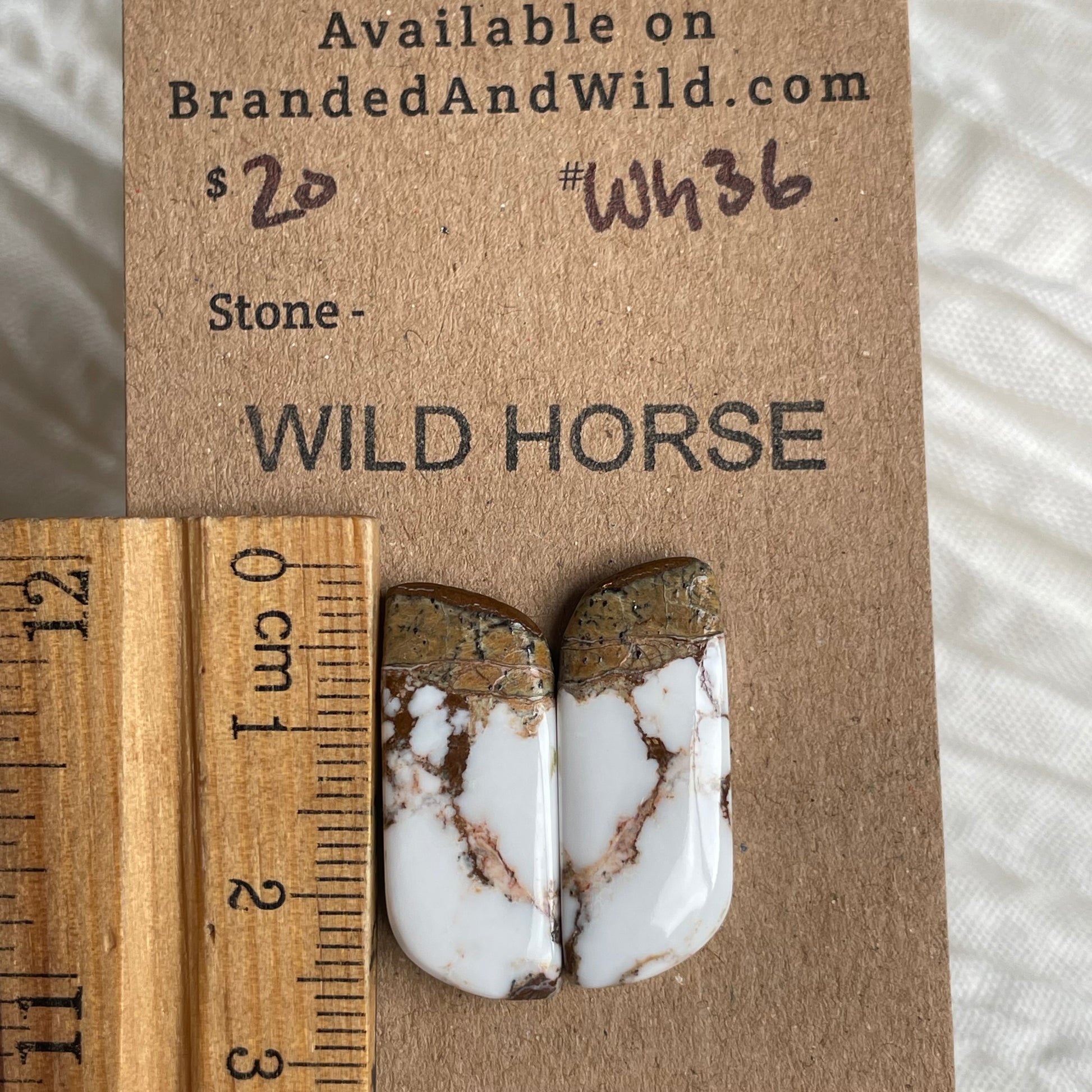 Wild Horse Cabochon - WH36 E06B7D1F-8A82-46E4-AC5B-32CA86107564 Brandedandwild.com
