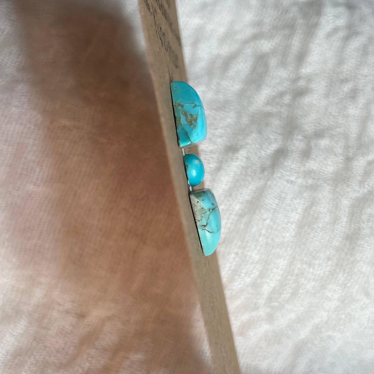 Kingman Turquoise Cabochon - KT17 E075566C-CAF5-48AB-BE38-2D3302D34E9B Brandedandwild.com