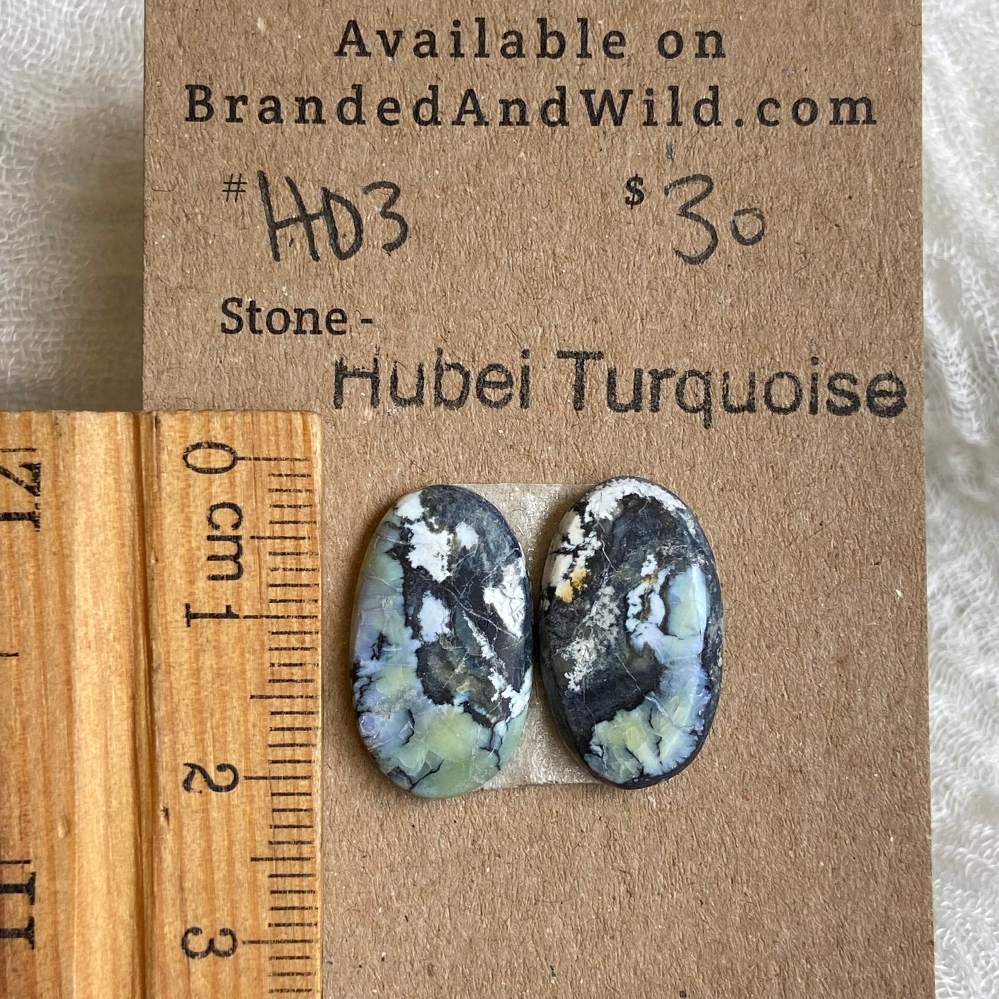 Hubei Turquoise Cabochon - H03