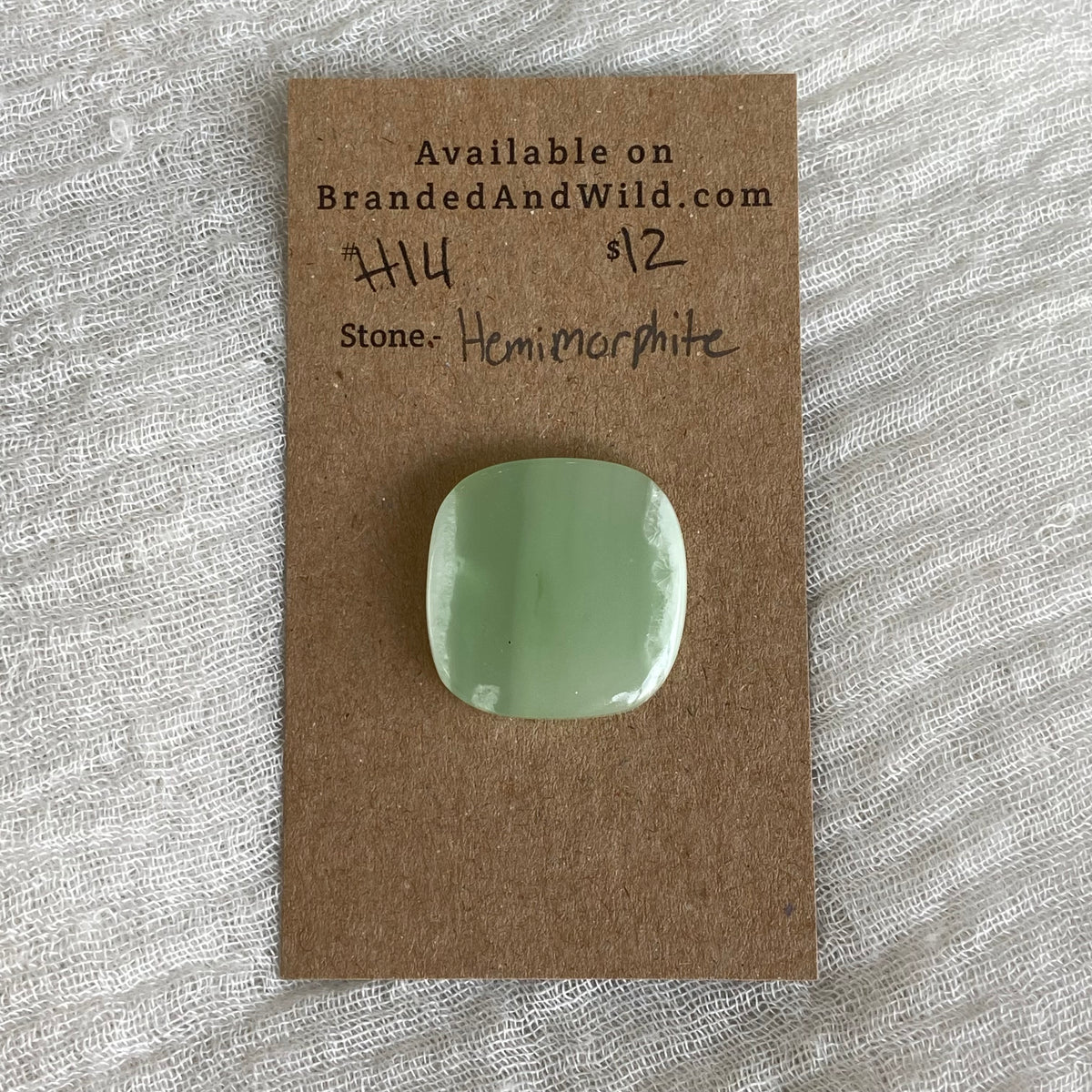 Hemimorite Cabochon - H14