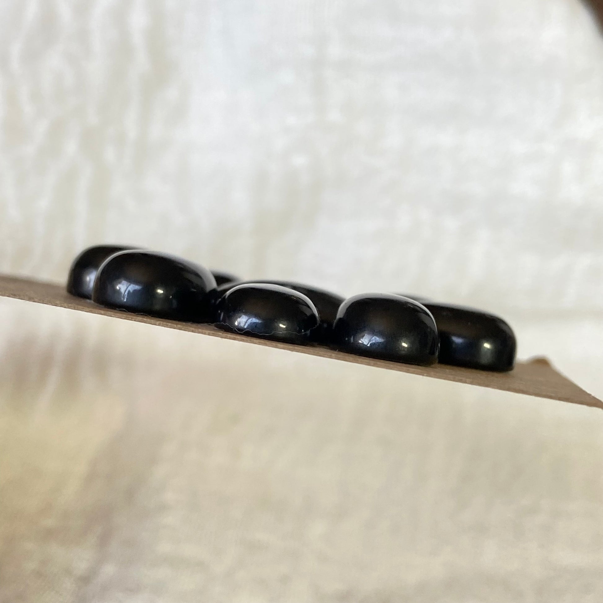 Black Onyx Cabochon - B042 E0A914DA-6F3C-4C61-9A71-254E48857BC8 Brandedandwild.com
