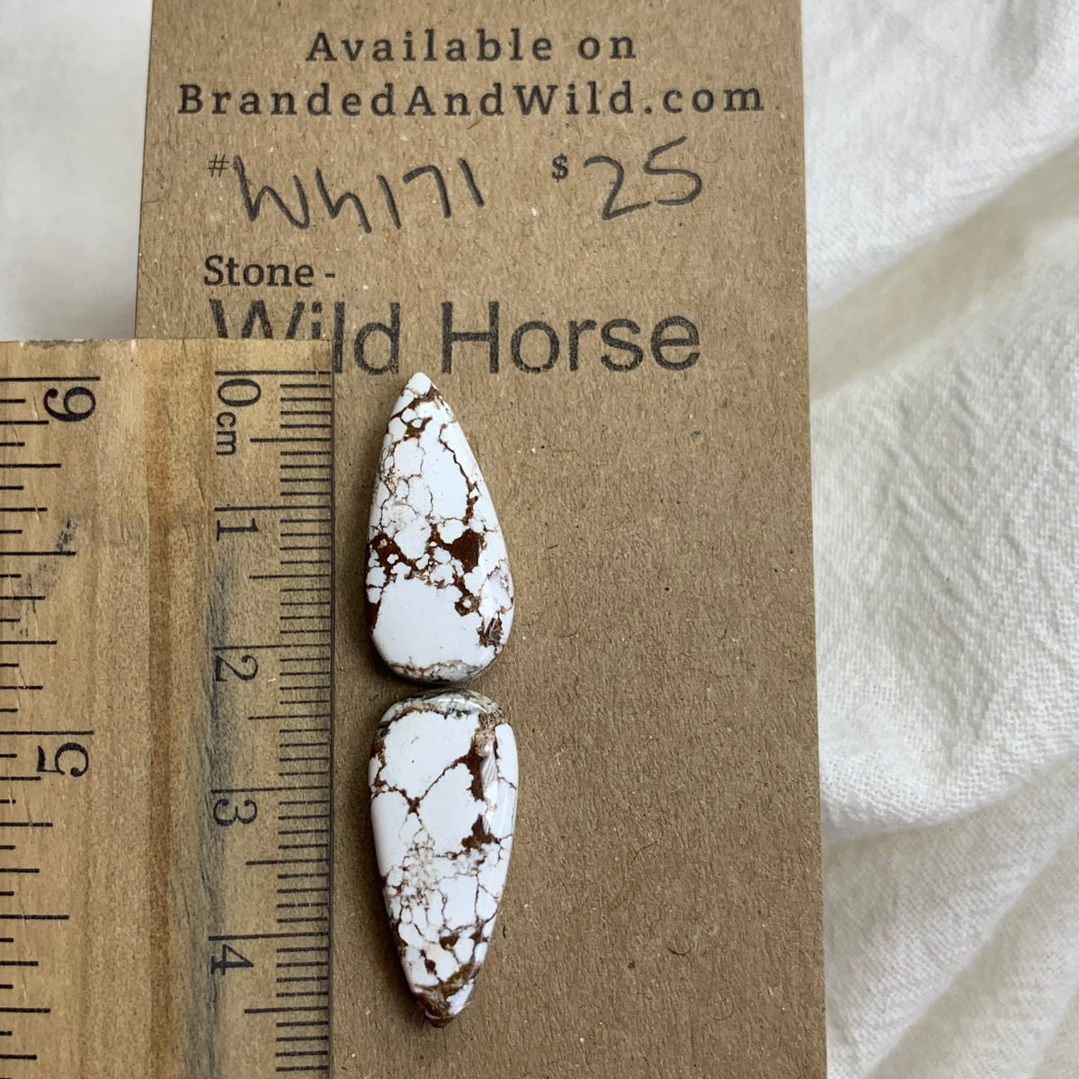 Wild Horse Cabochon - WH171 E0AD9082-EFBA-4935-8E18-014BED55879A Brandedandwild.com