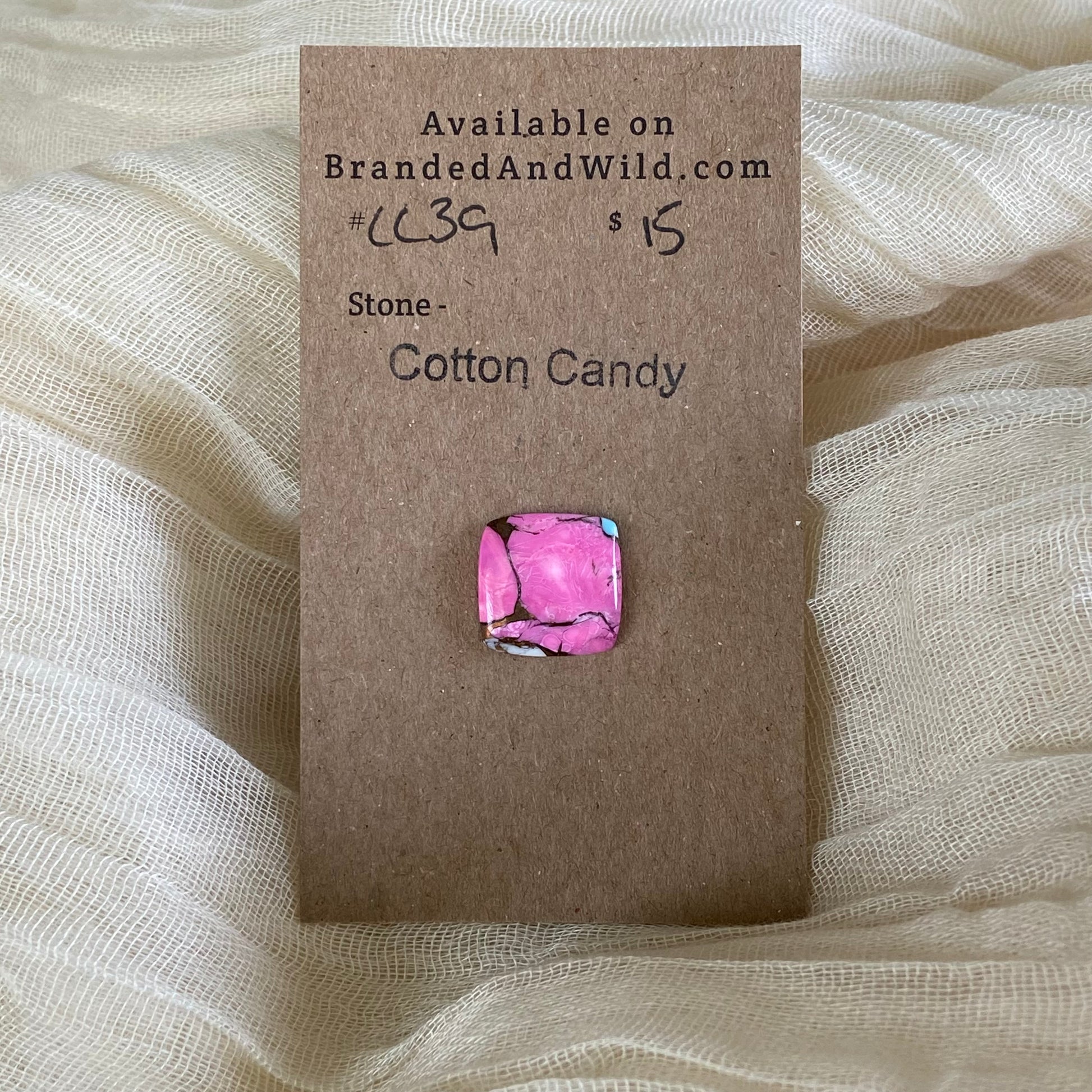 Cotton Candy Cabochon - CC39 E0D2CE55-1555-4F90-BF73-301D9CF8928C Brandedandwild.com
