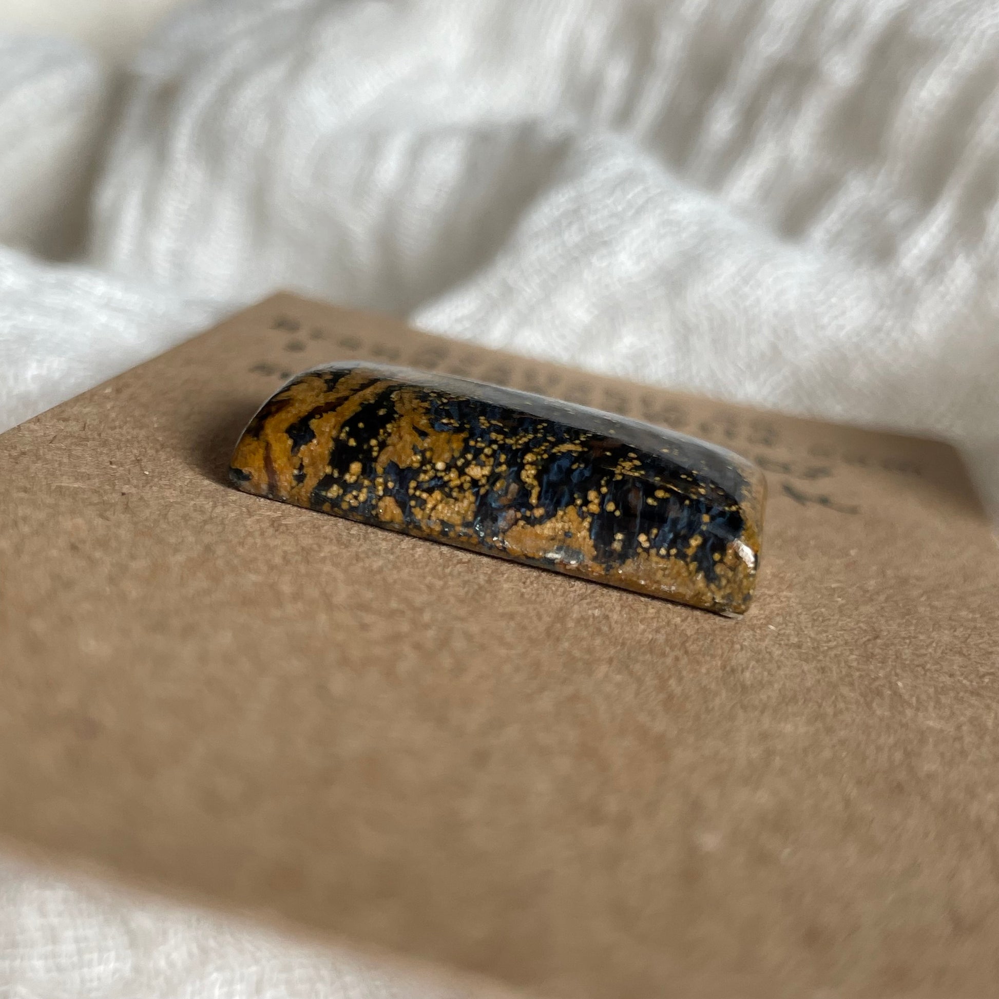 Pietersite Cabochon - PT03 E0D87550-AE5F-4B48-9289-6BFEF8F3A1D4 Brandedandwild.com