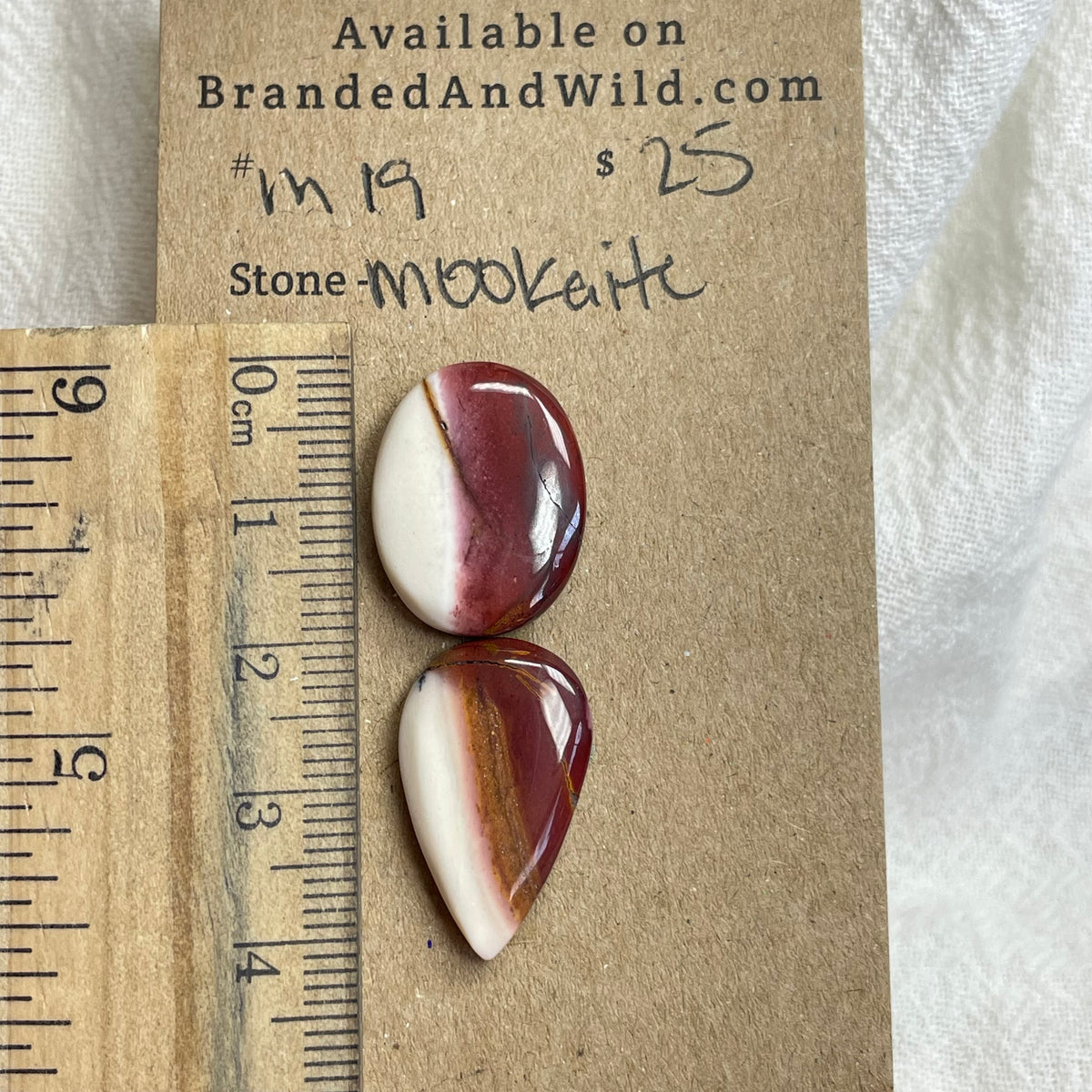 Mookaite Cabochon- M19 E0E26BBA-24A5-4C5A-A105-698ACE77CAF0 Brandedandwild.com