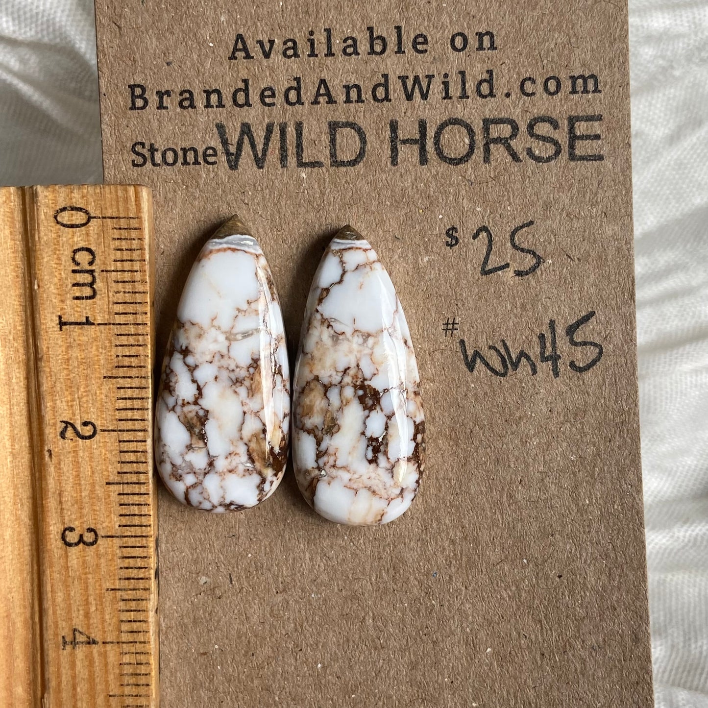 Wild Horse Cabochon - WH45 E0E9DE5E-2D6C-4D1D-AE52-0B351B811A1C Brandedandwild.com