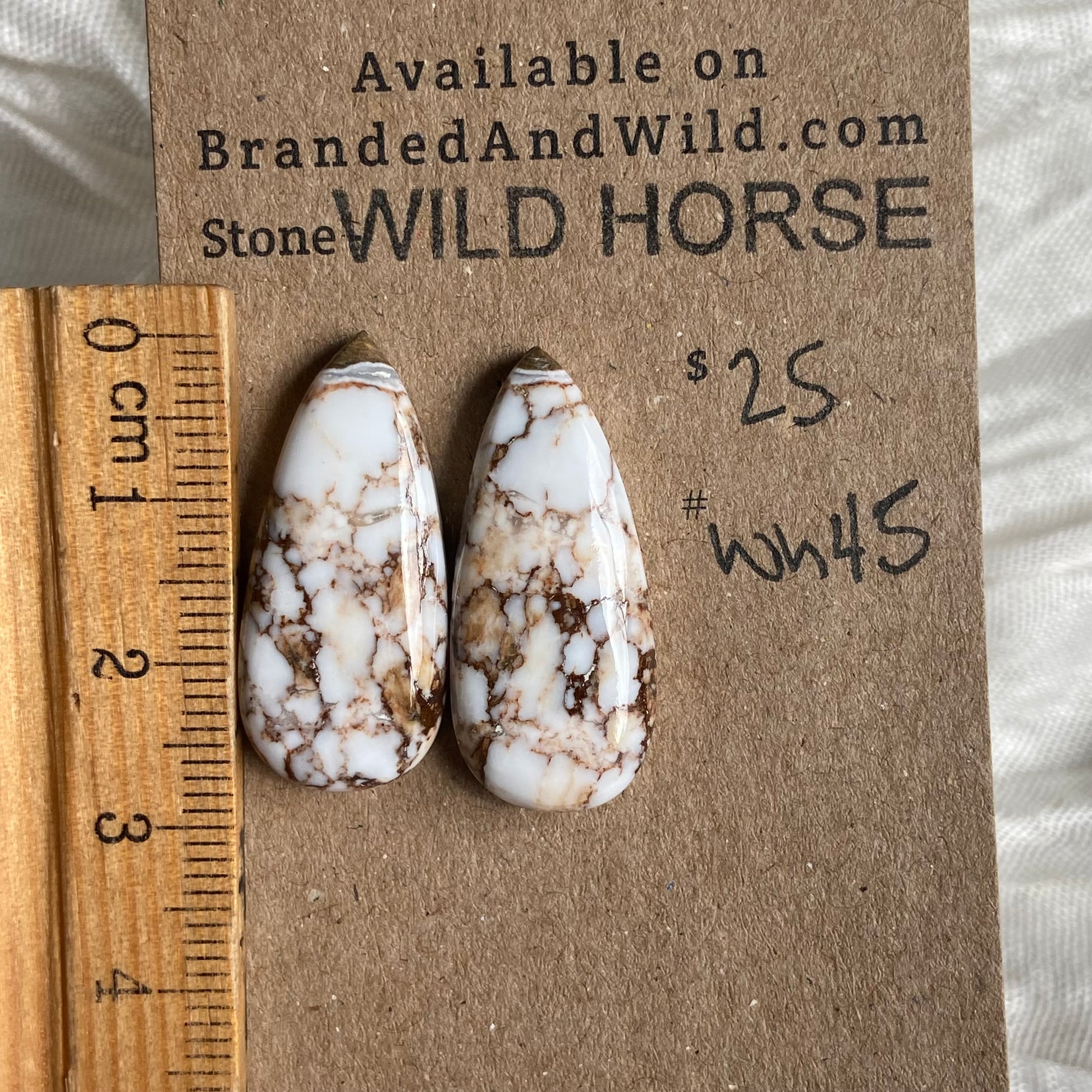 Wild Horse Cabochon - WH45 E0E9DE5E-2D6C-4D1D-AE52-0B351B811A1C Brandedandwild.com