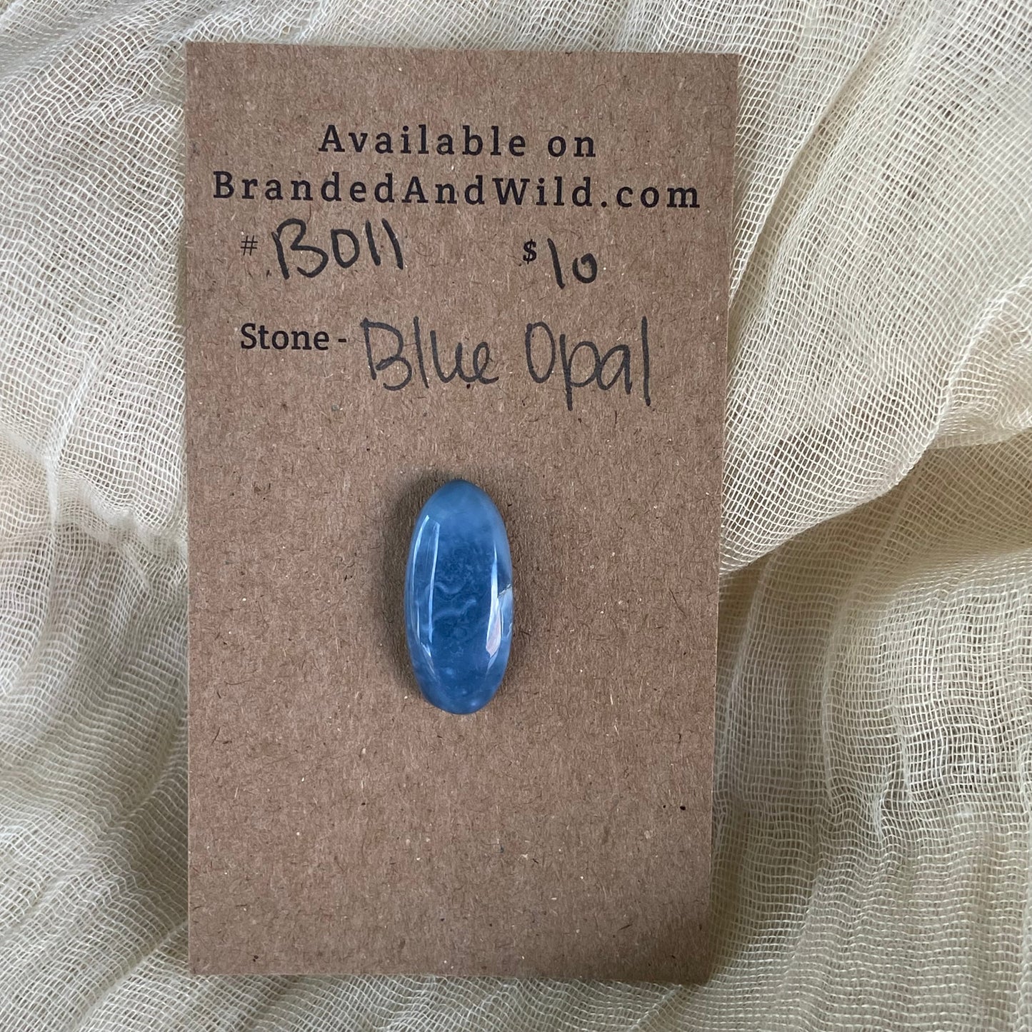 Blue Opal Cabochon - B011