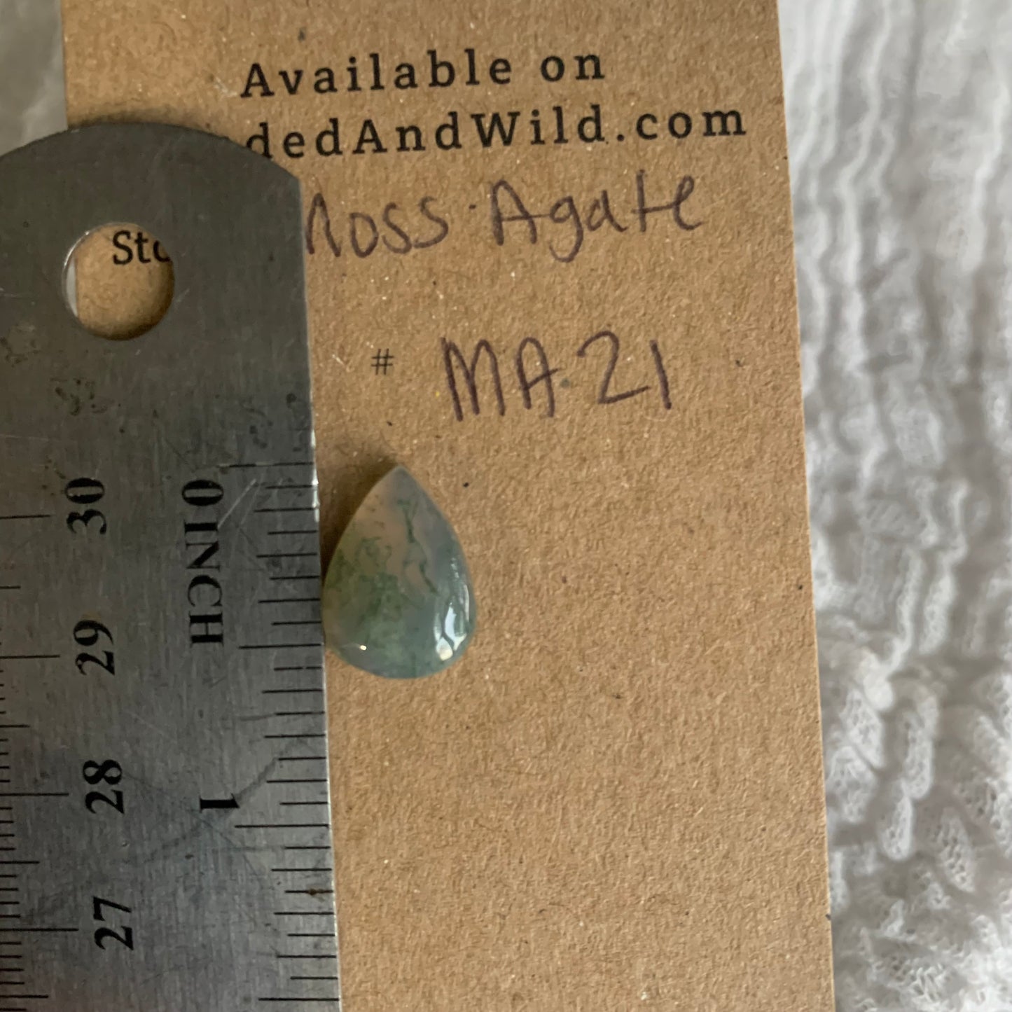 Moss Agate Cabochon- MA21