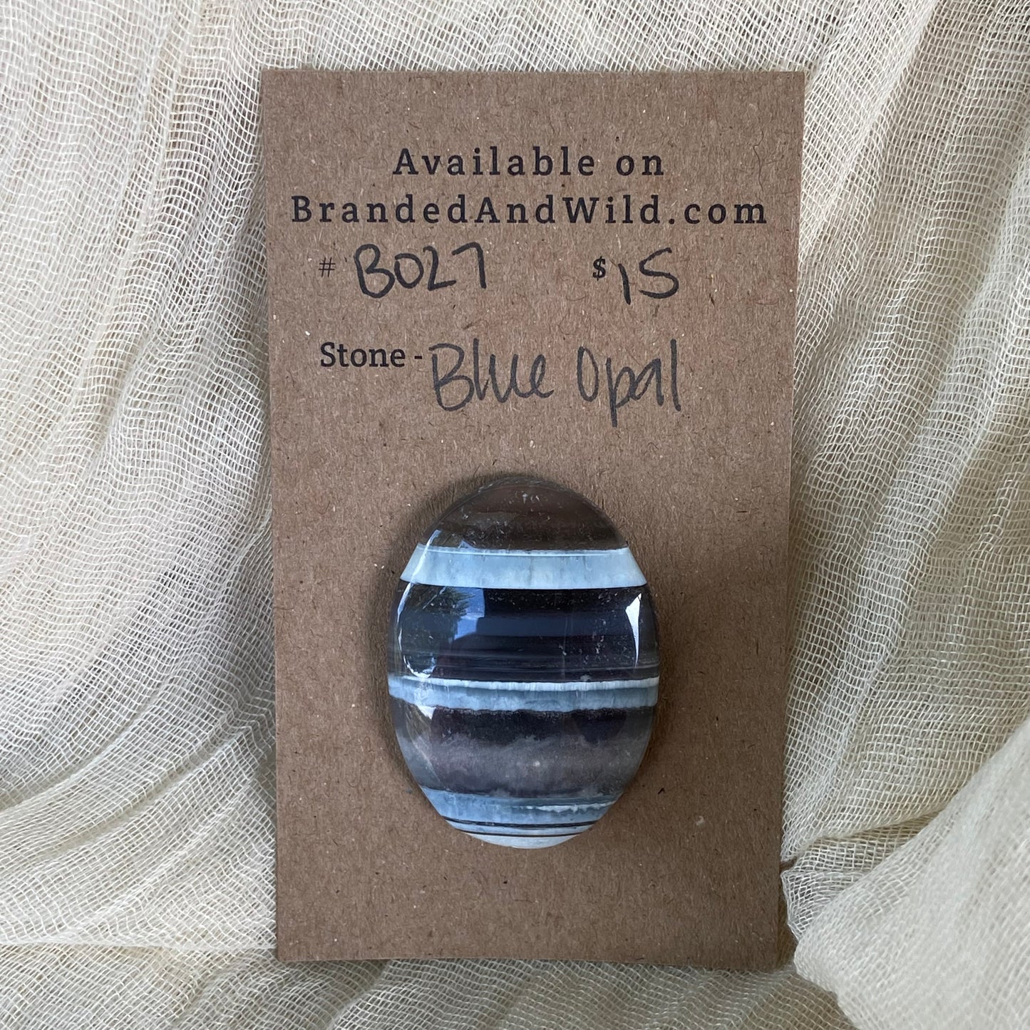 Blue Opal Cabochon - B027