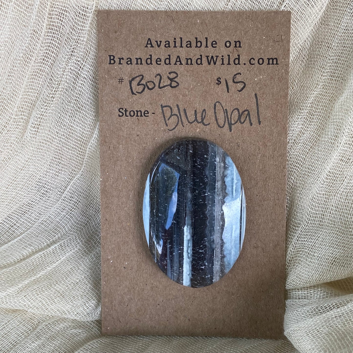 Blue Opal Cabochon - B028