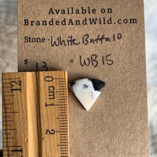 White Buffalo Cabochon - WB15