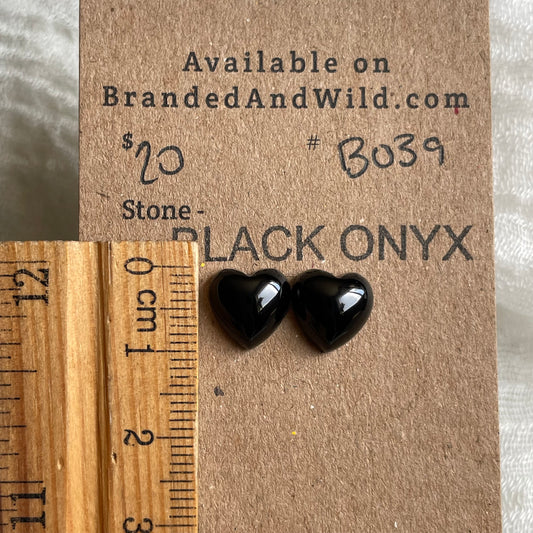 Black Onyx - Cabochon - BO39 E1600644-1F58-4020-BF78-4663D2FAAAF1 Brandedandwild.com