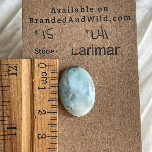 Larimar Cabochon - L41