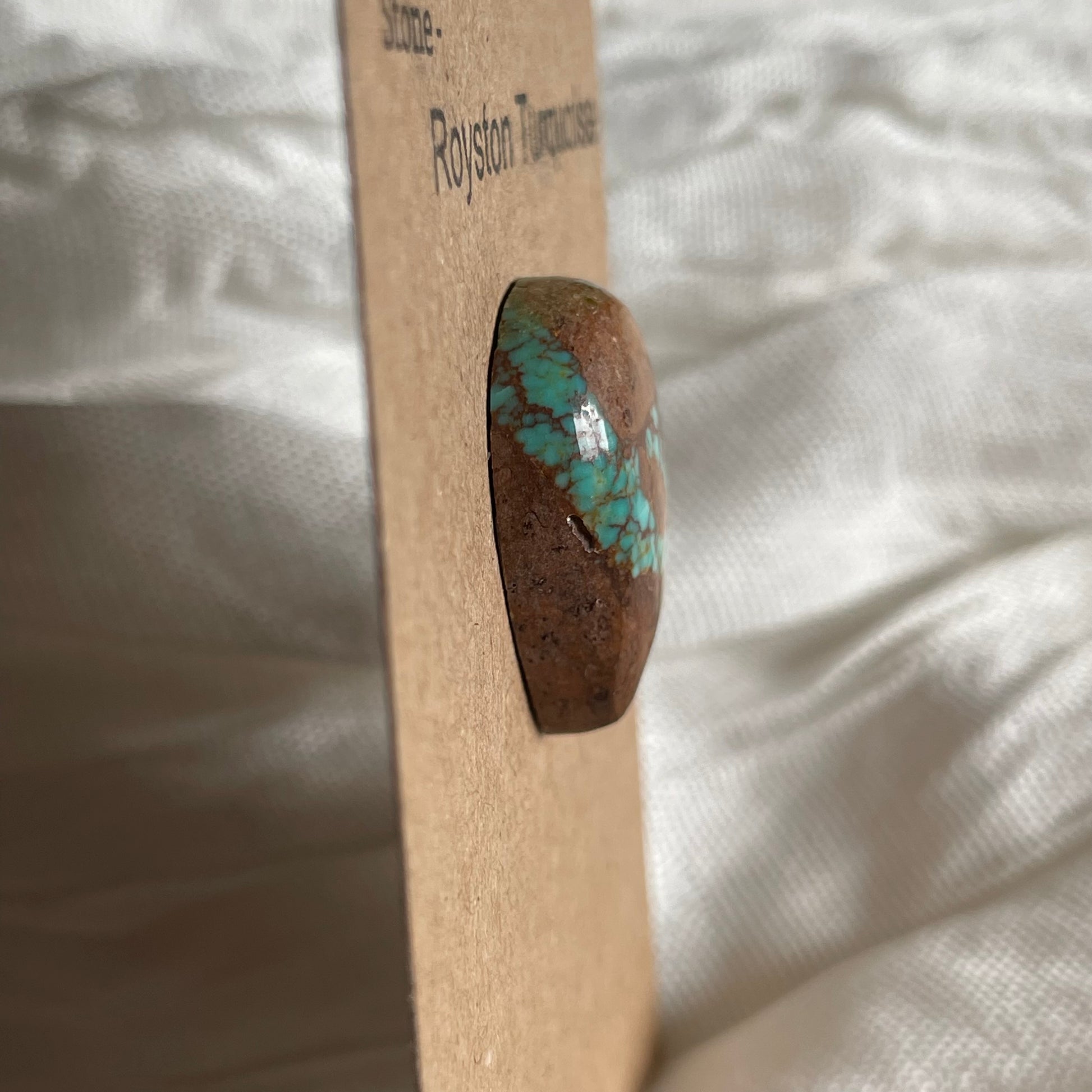 Royston Ribbon Turquoise Cabochon RR8 E18EF177-5A6C-4DDF-9F8F-7FBF7411721F Brandedandwild.com