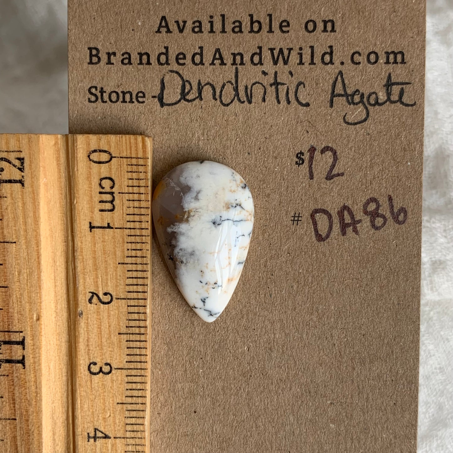 Dendritic Agate Cabochon - DA86