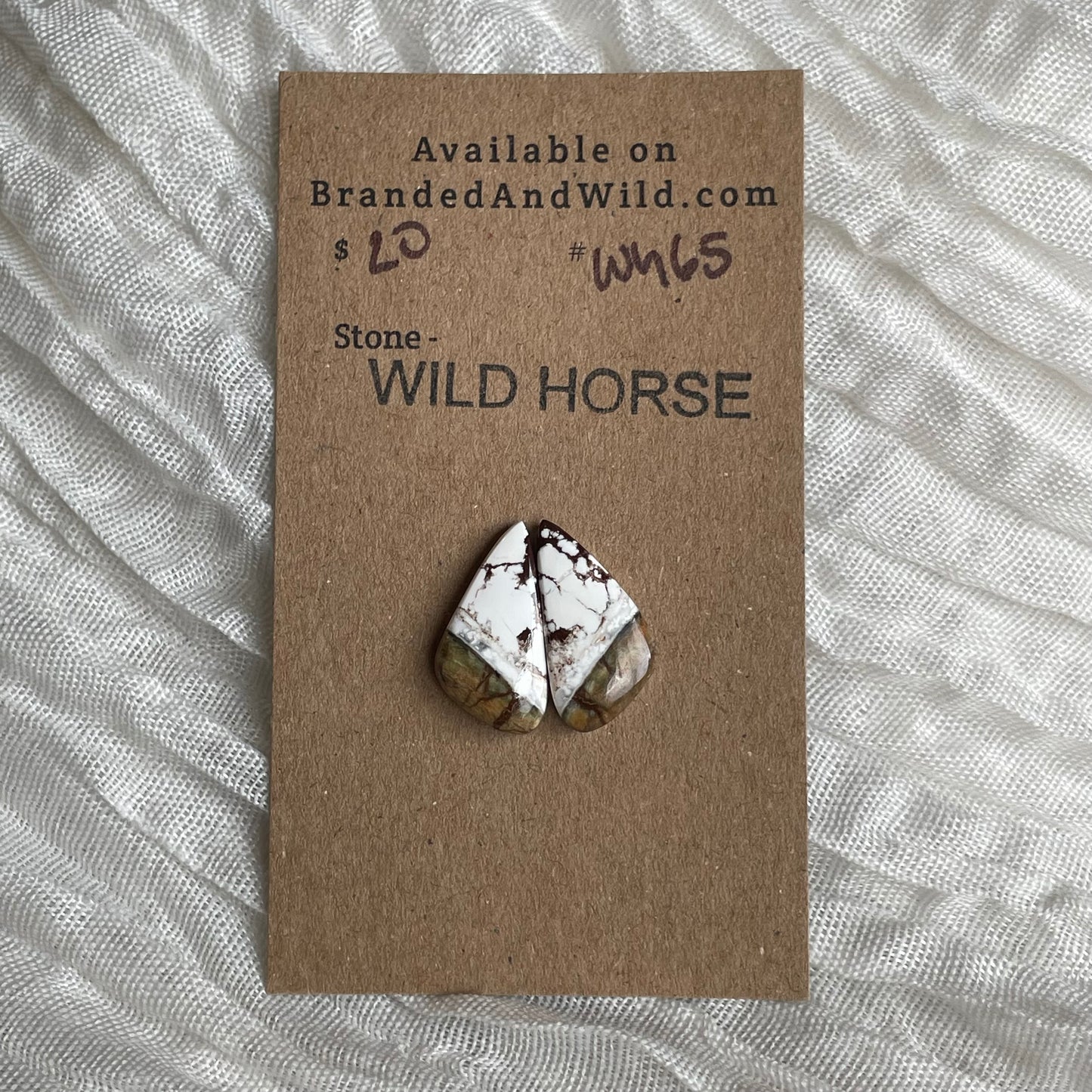 Wild Horse Cabochon - WH65 E1AE390E-44EF-4730-B98F-48411FD7CD9B Brandedandwild.com