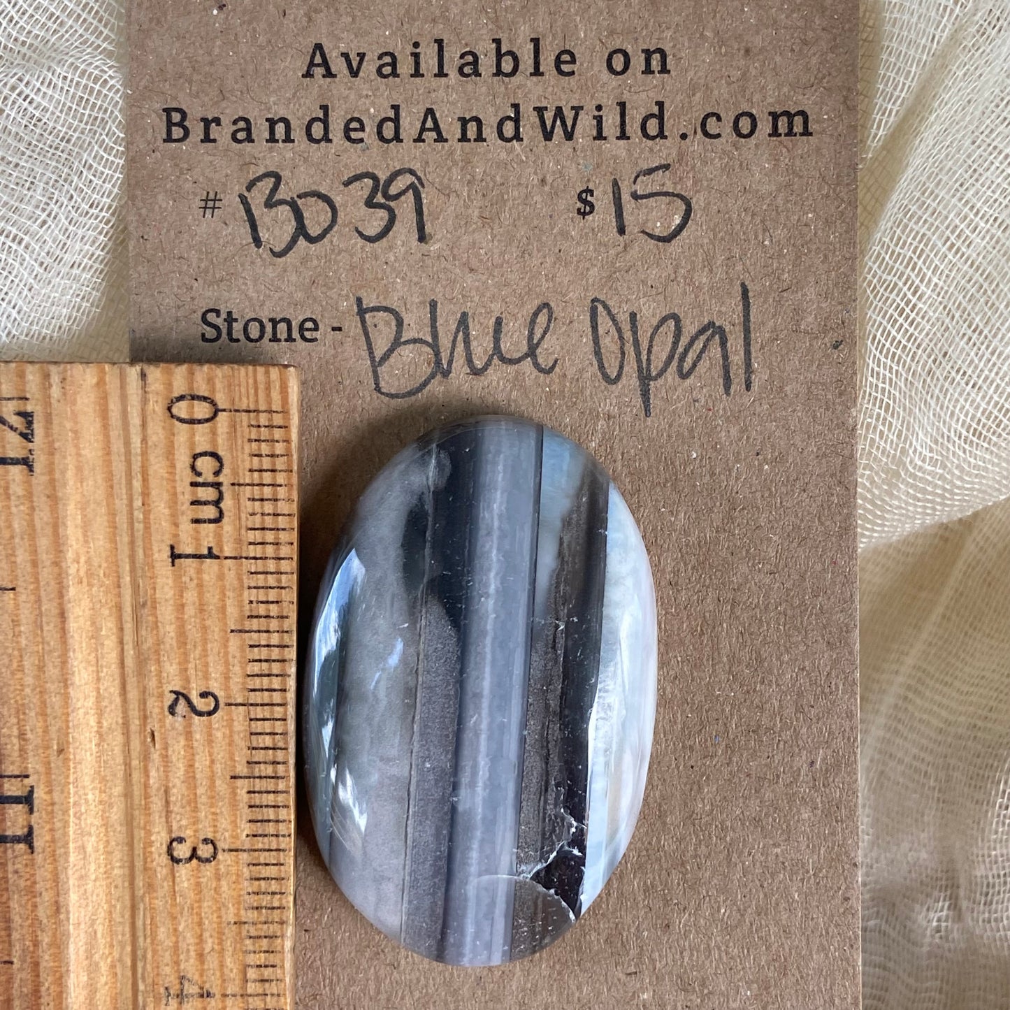 Blue Opal Cabochon - B039