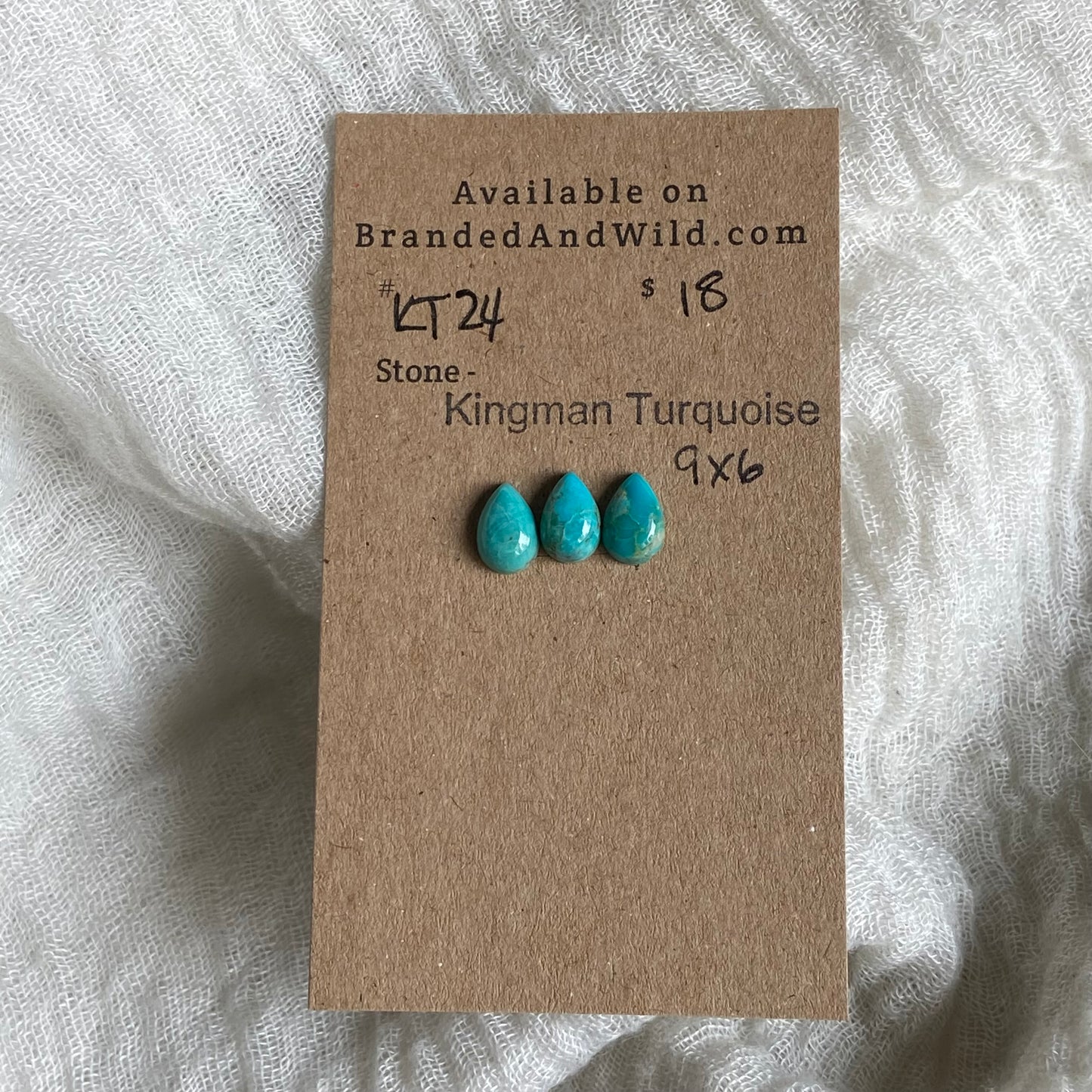 Kingman Turquoise Cabochon - KT24