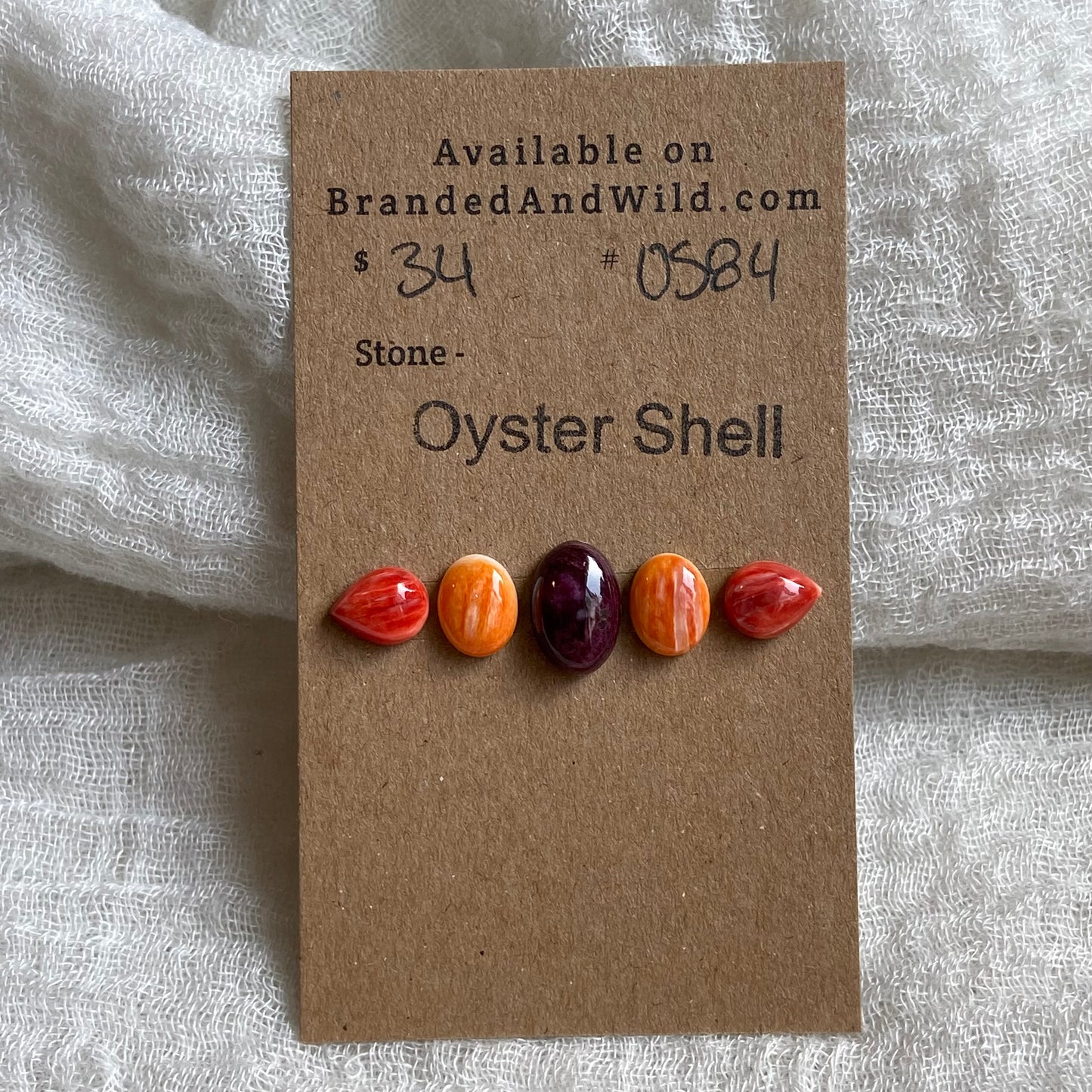 Oystershell Cabochon - OS84 E1BF6EF9-37FC-4750-ABCD-65A62A521891 Brandedandwild.com