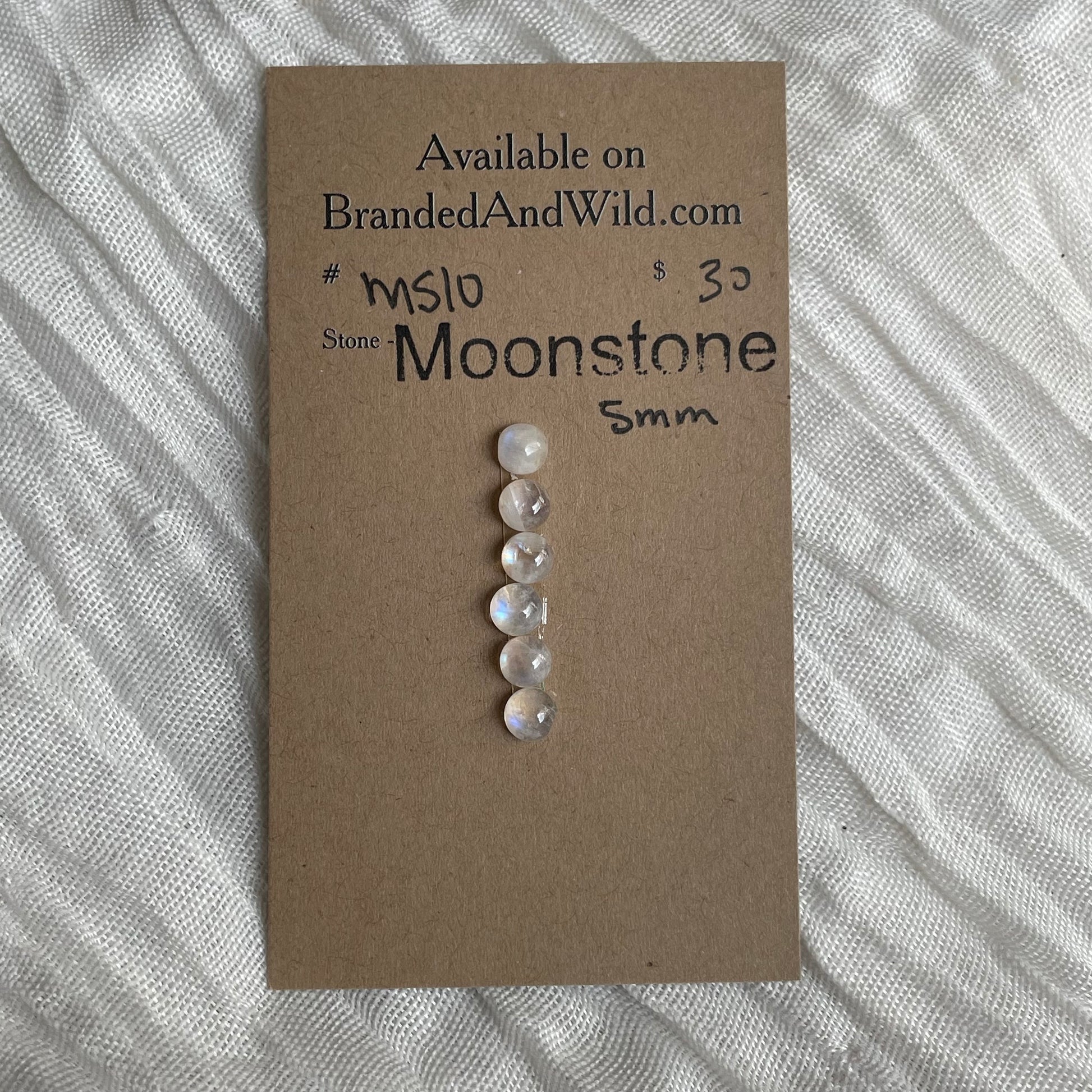 Peach Moonstone Cabochon - MS10 E1C6F094-F4D1-45C7-8B1E-3C68EA142128 Brandedandwild.com