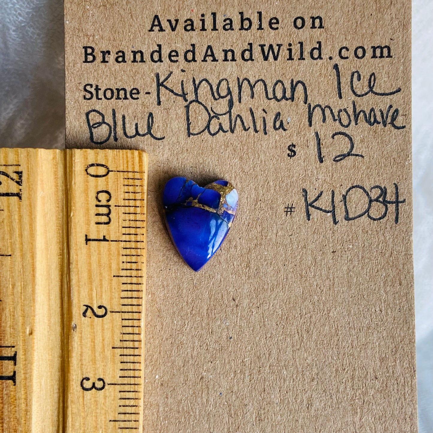 Kingman Ice Blue Dahlia Mohave - KID34