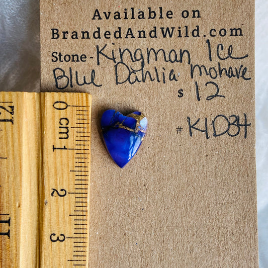 Kingman Ice Blue Dahlia Mohave - KID34