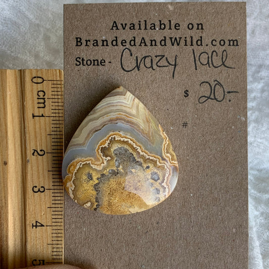 Crazy Lace Cabochon - CL1