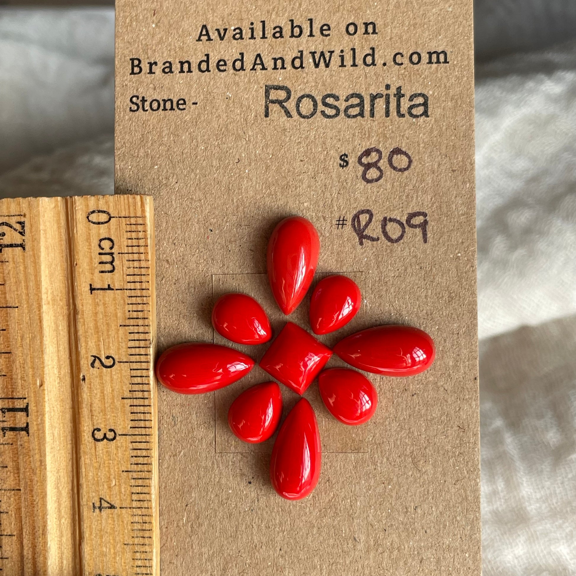 Rosarita - Cabochon - R09 E1F90664-0304-4E1F-BB8D-C2CE3FD1A4D0 Brandedandwild.com