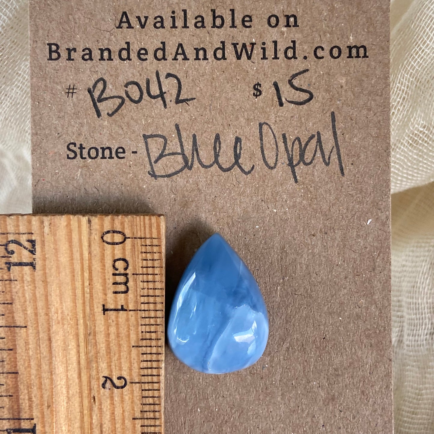 Blue Opal Cabochon - B042