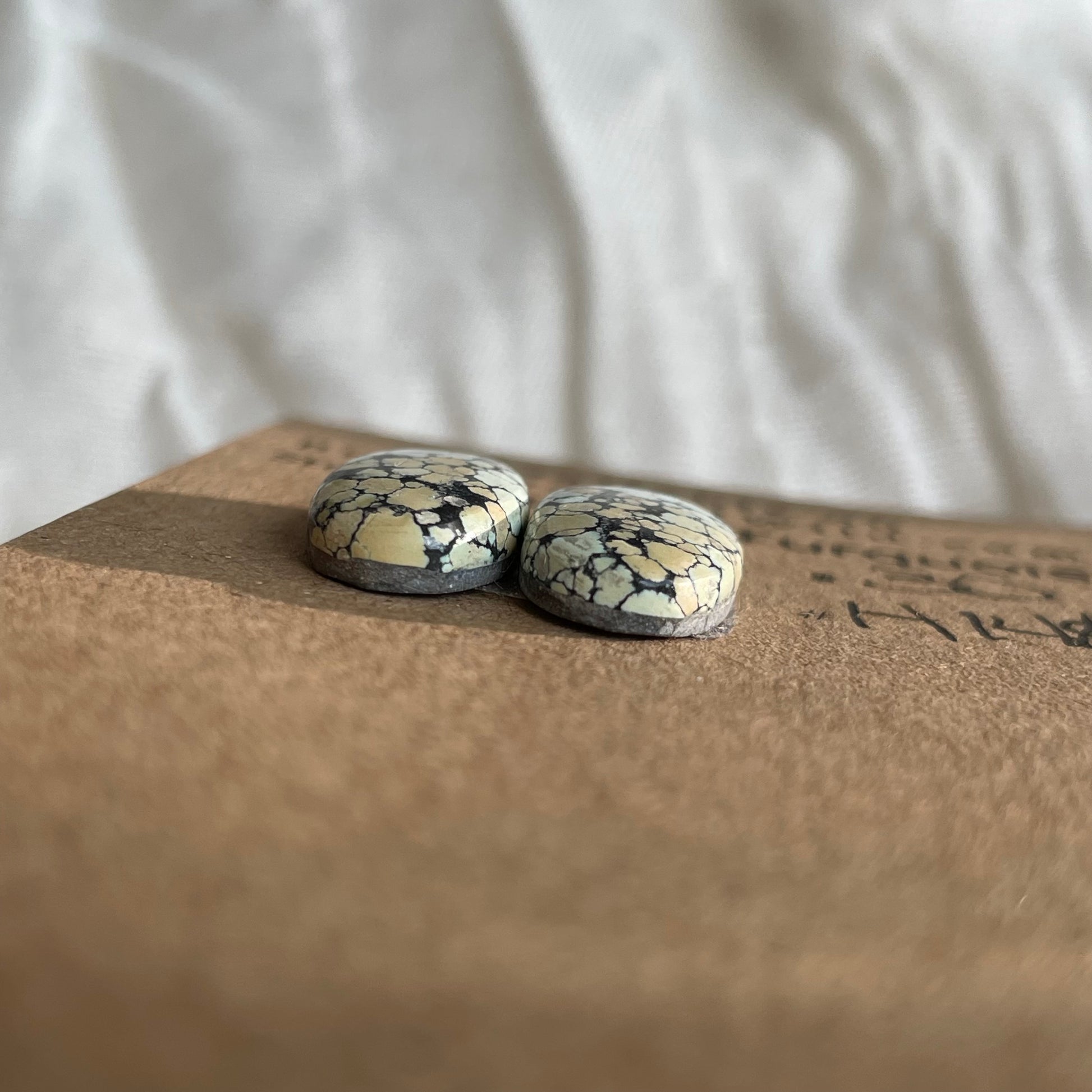 Hubei Turquoise Cabochon - H148 E25C8F03-9CD0-4140-A3AD-5D269A2604E1 Brandedandwild.com