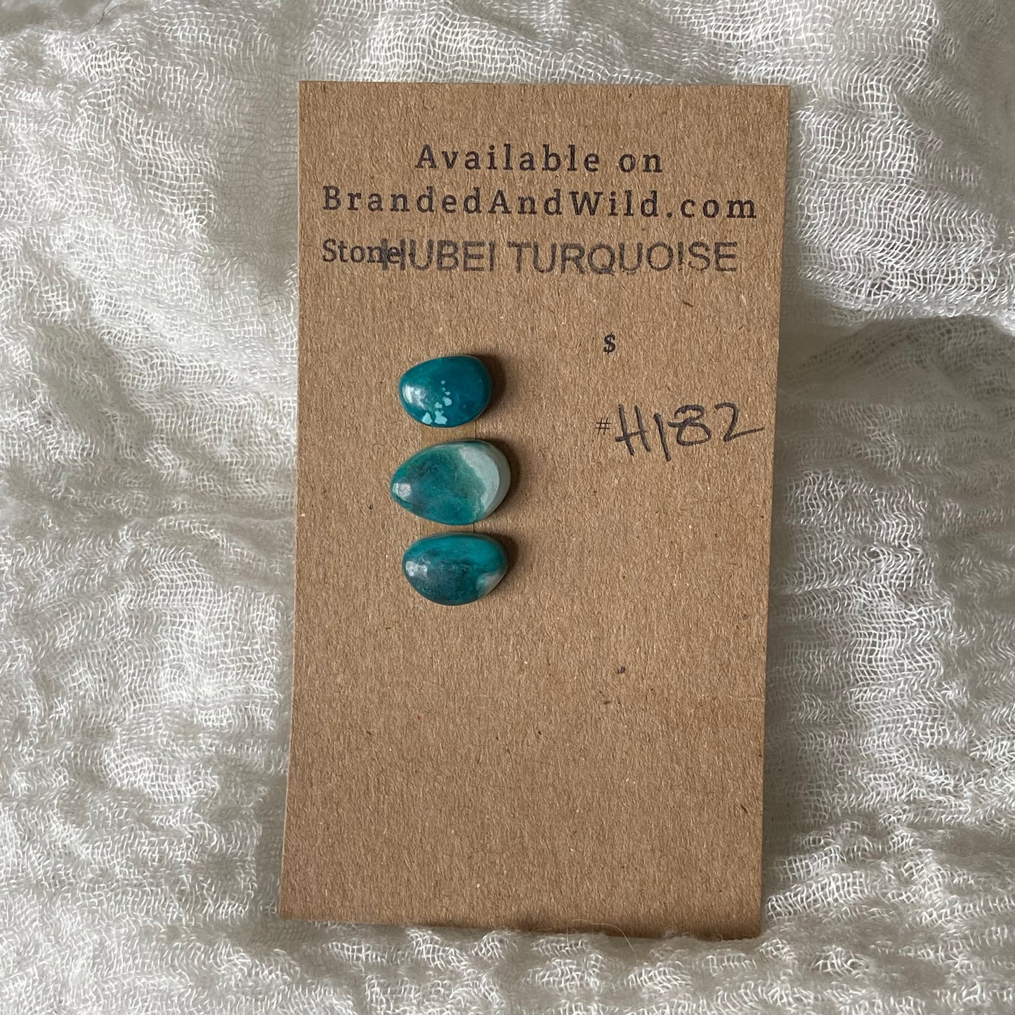 Hubei Turquoise Cabochon - H182
