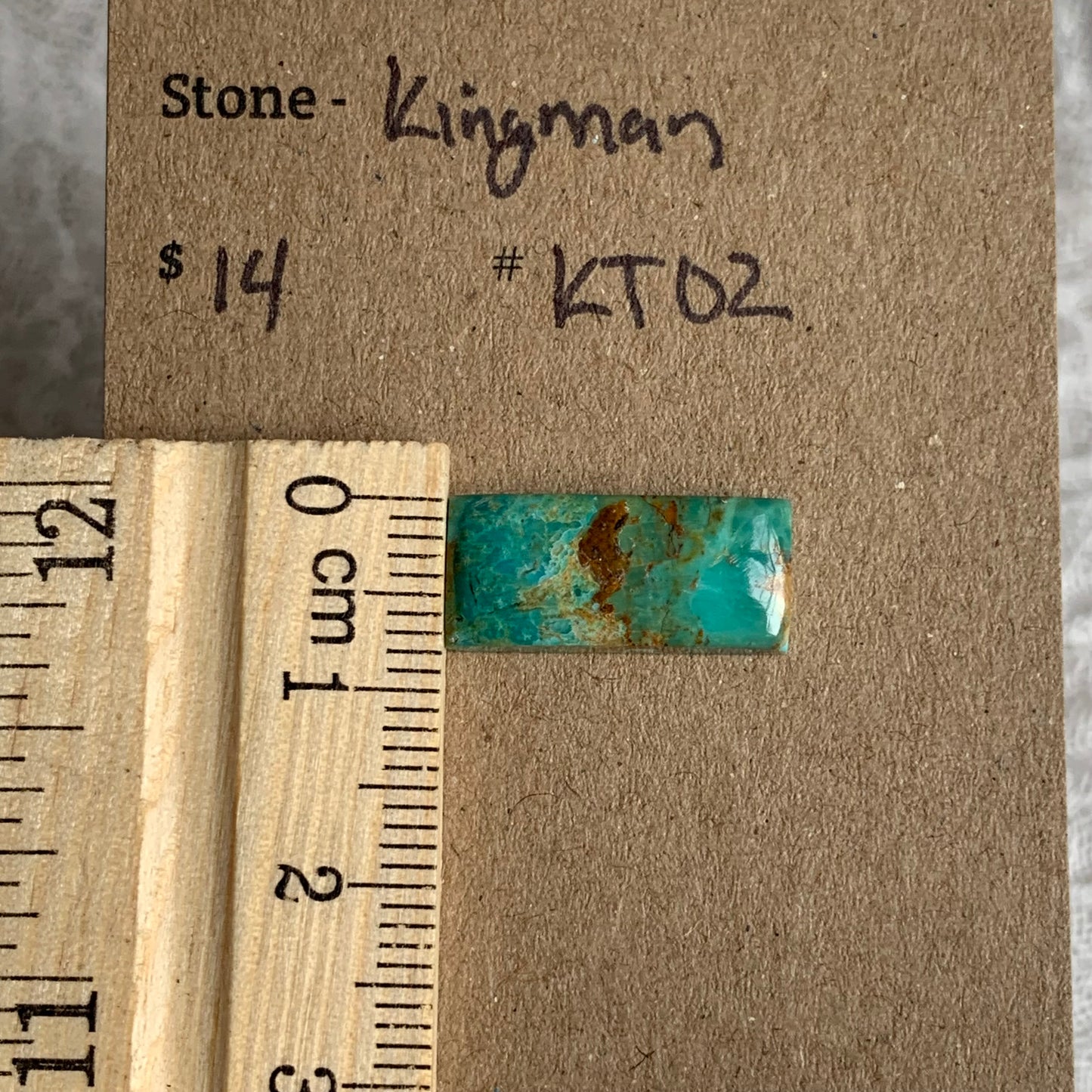 Kingman Turquoise Cabochon - KT02