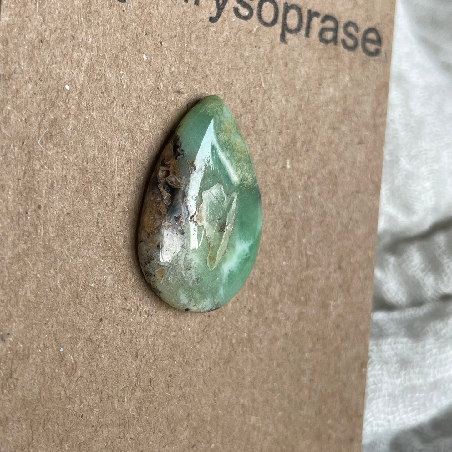 Chrysoprase Cabochon - Ch32