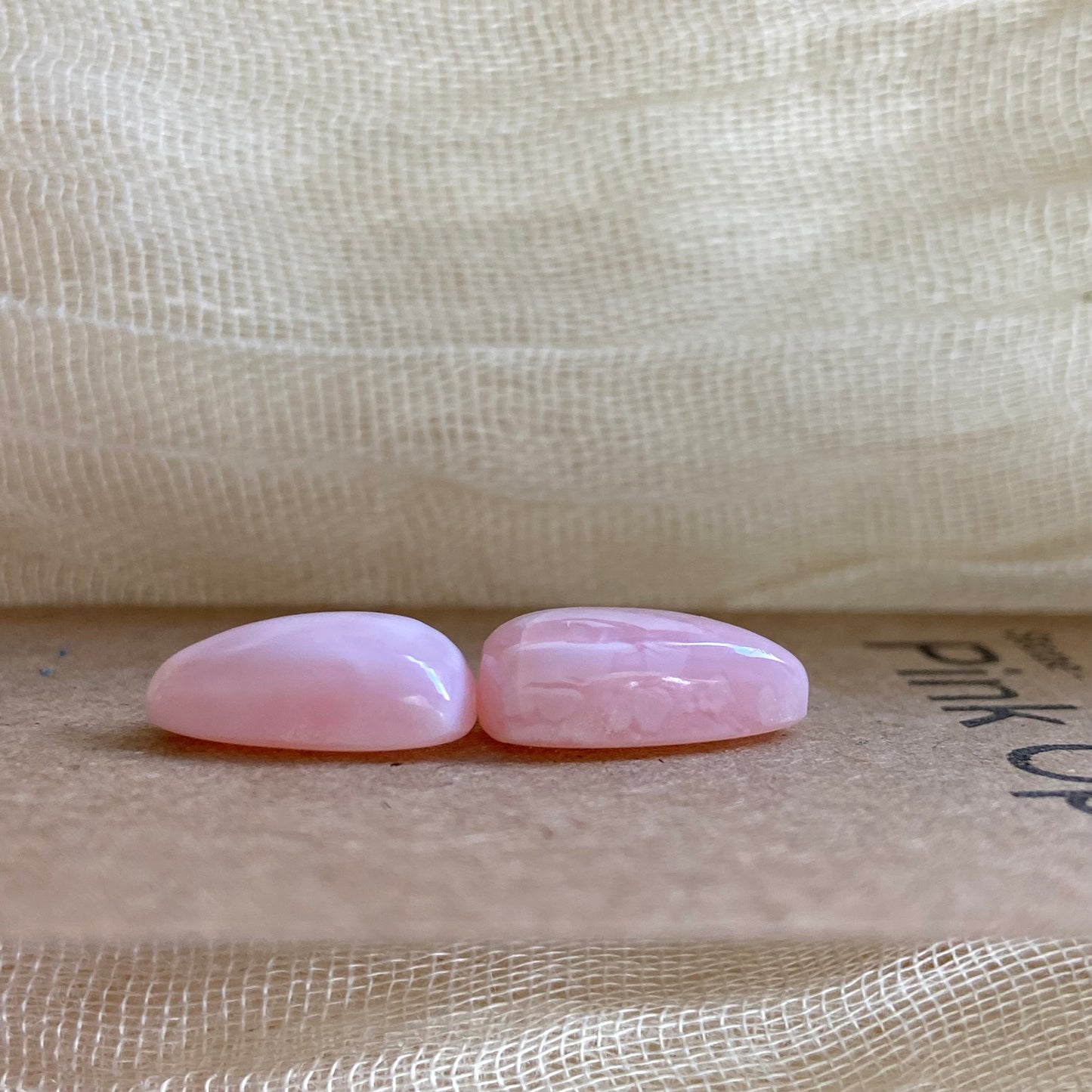 Pink Opal Cabochon - P008